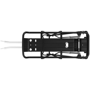 Wellgro Fahrrad-Gepäckträger Fahrrad Gepäckträger mit Federklappe