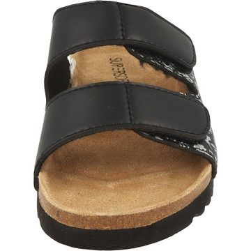 SUPERSOFT Damen Schuhe 275-156 Komfort Hausschuhe Pantolette Lederfußbett, gepolstert