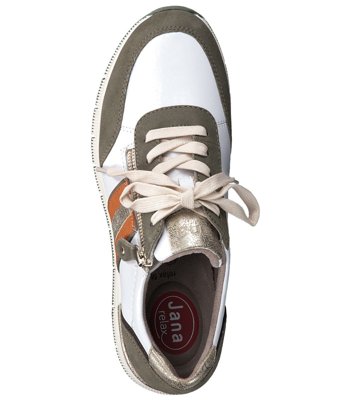 Jana Sneaker Pistachio Sneaker Leder