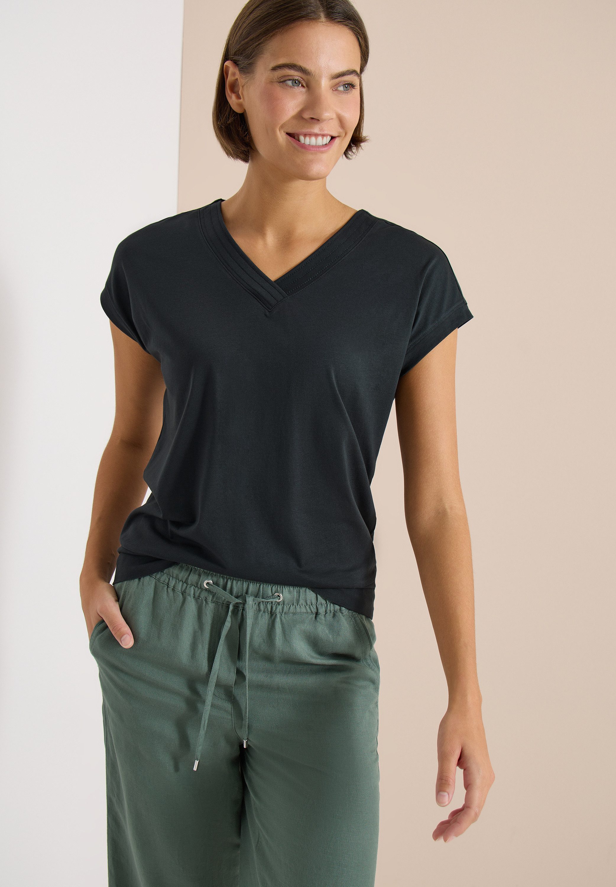 CECIL V-Shirt Jersey