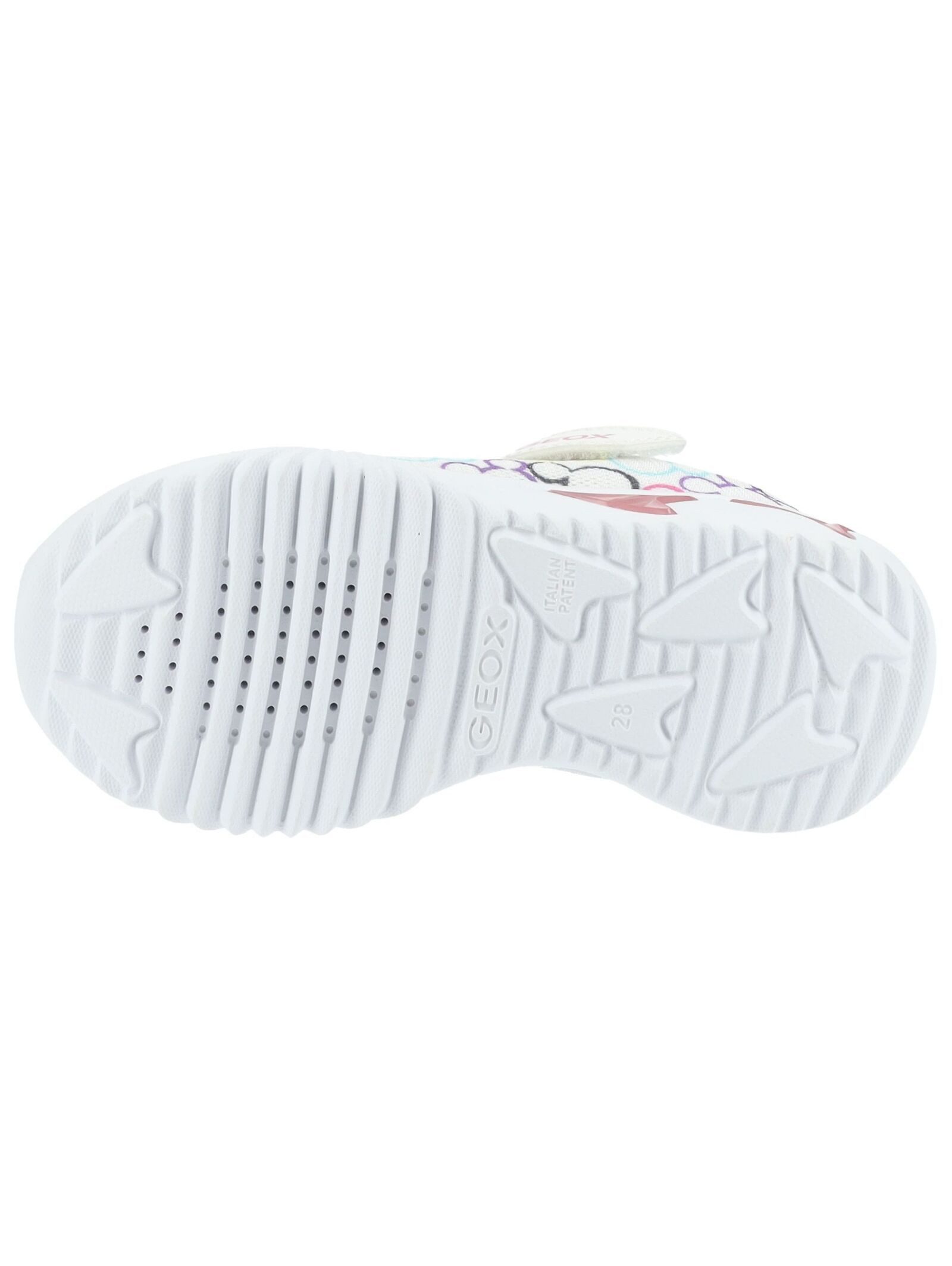 Geox Sneaker Lederimitat/Mesh . Sneaker
