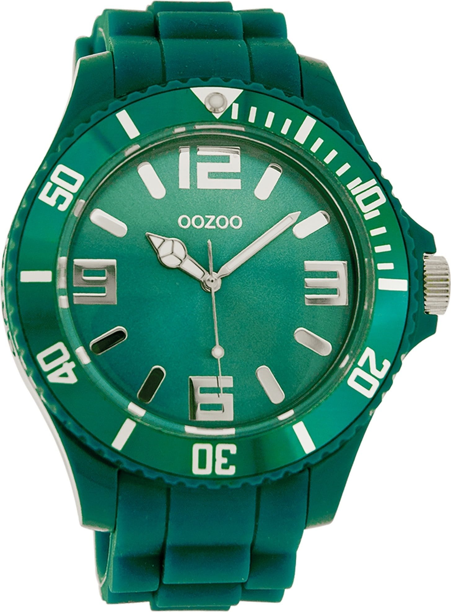 Quarzuhr Oozoo Damen Armbanduhr blau Analog