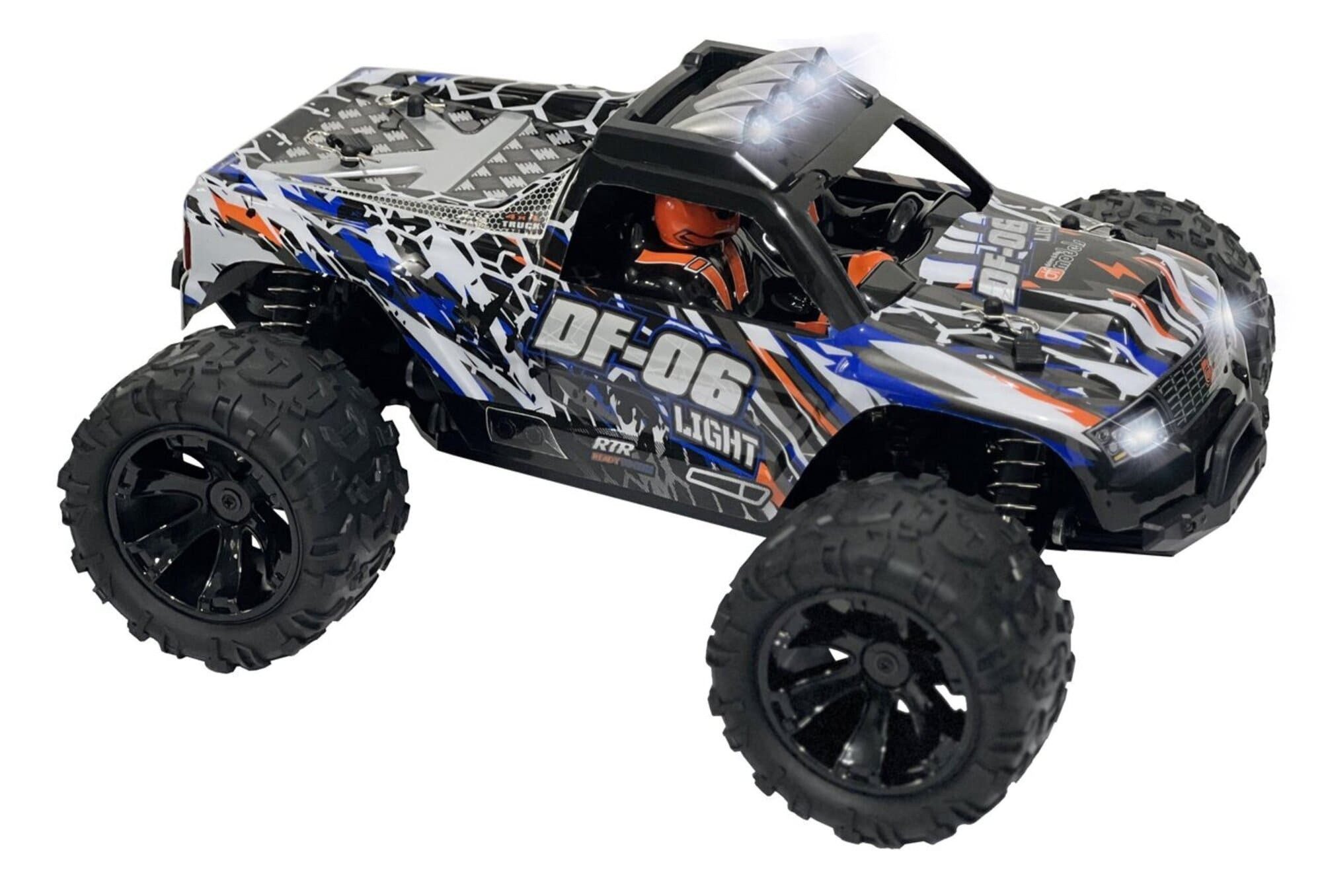 DF-Models RC-Buggy DF Models DF06 Light Truck 1:14 RTR - 4WD RC-Truck mit LED -40 km/h