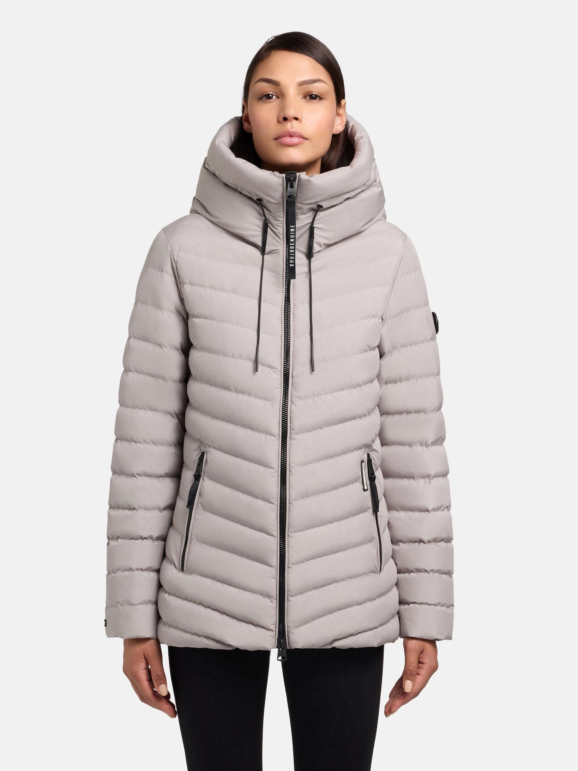 khujo Steppjacke Pace-YM Warme gesteppte Winterjacke mit Kapuze