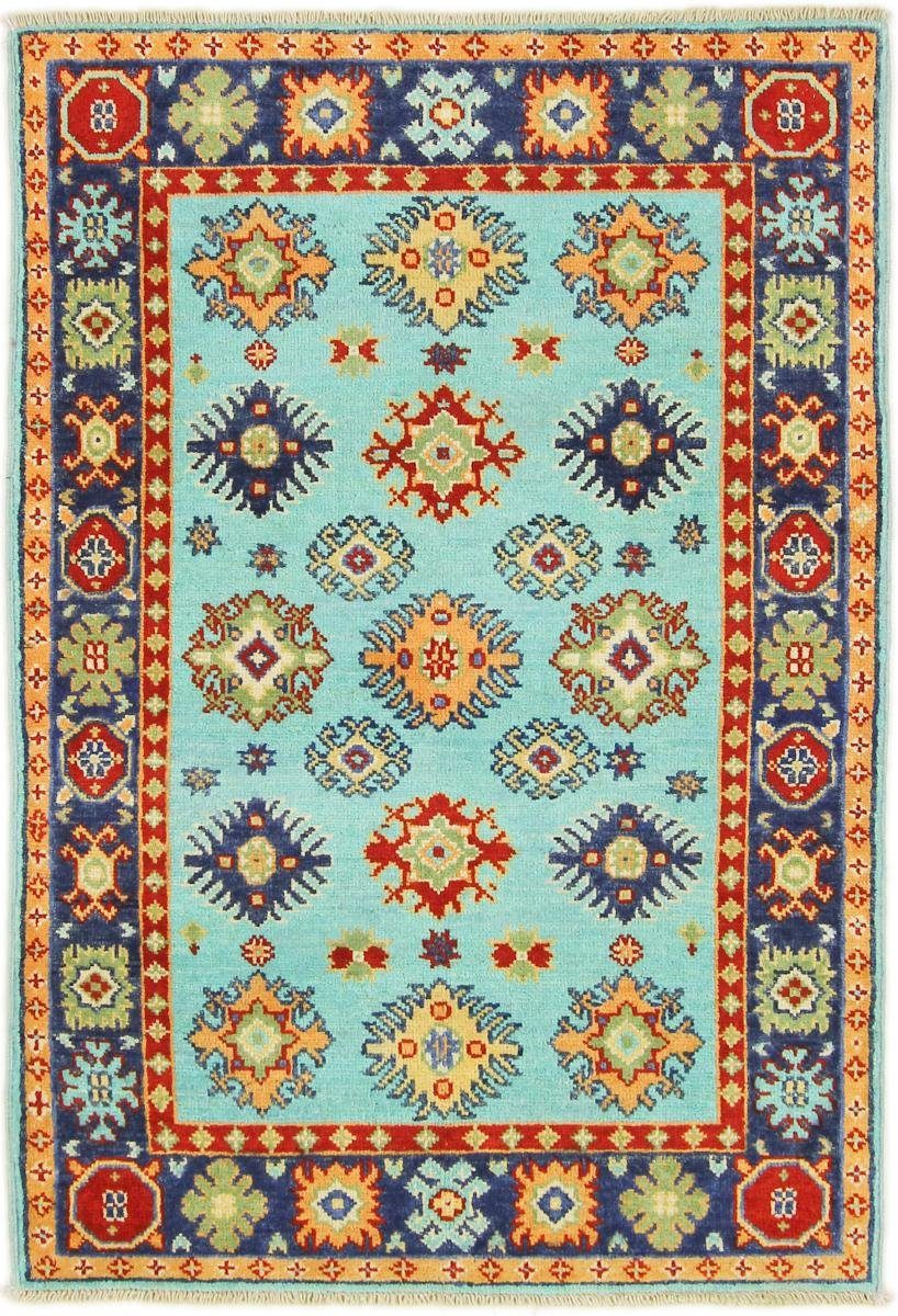 Orientteppich Kazak 84x121 Handgeknüpfter Orientteppich, Nain Trading, rechteckig, Höhe: 5 mm