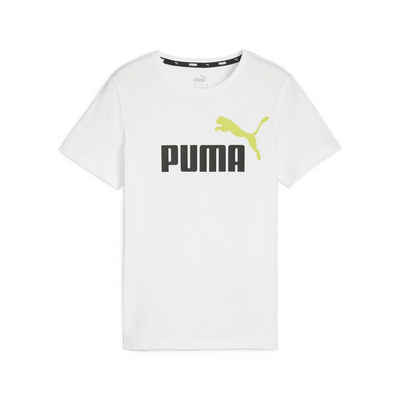 PUMA Trainingsshirt Essentials+ Two-Tone Logo T-Shirt Jugendliche