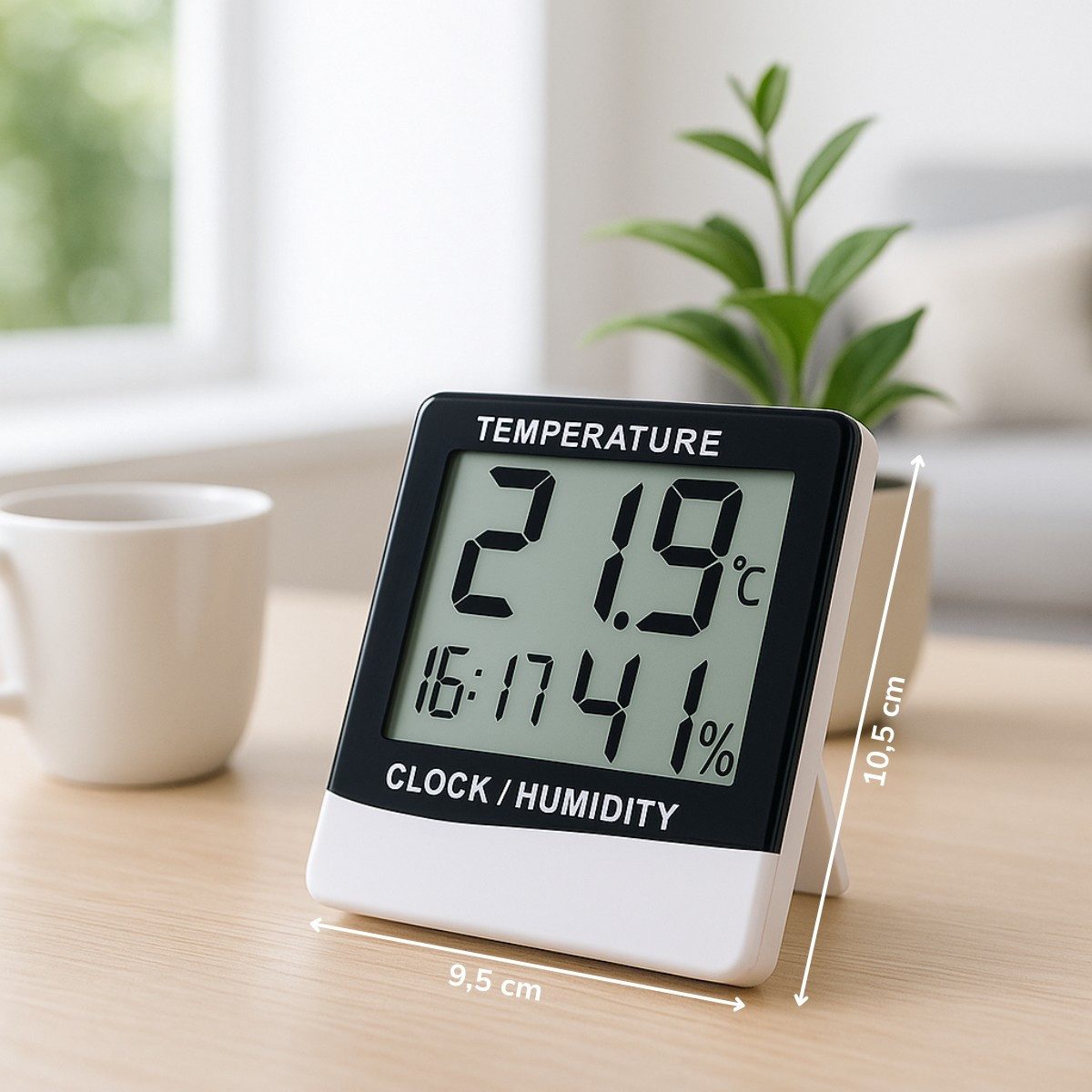 Grundig Grundig Wetterstation Digital 9.5x10.5x2cm Wetterstation