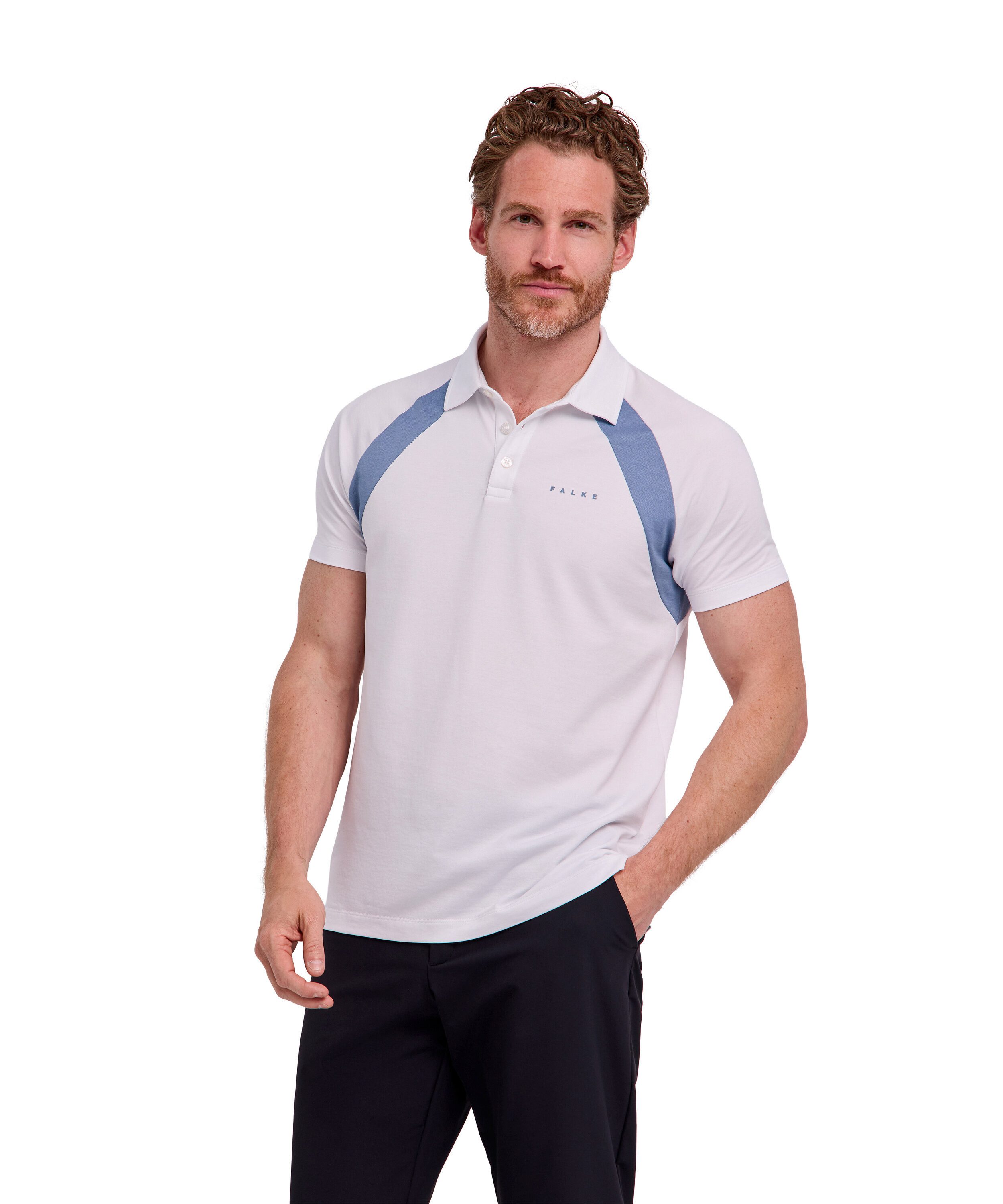FALKE Poloshirt FALKE Golf Herren (1-tlg., 1)