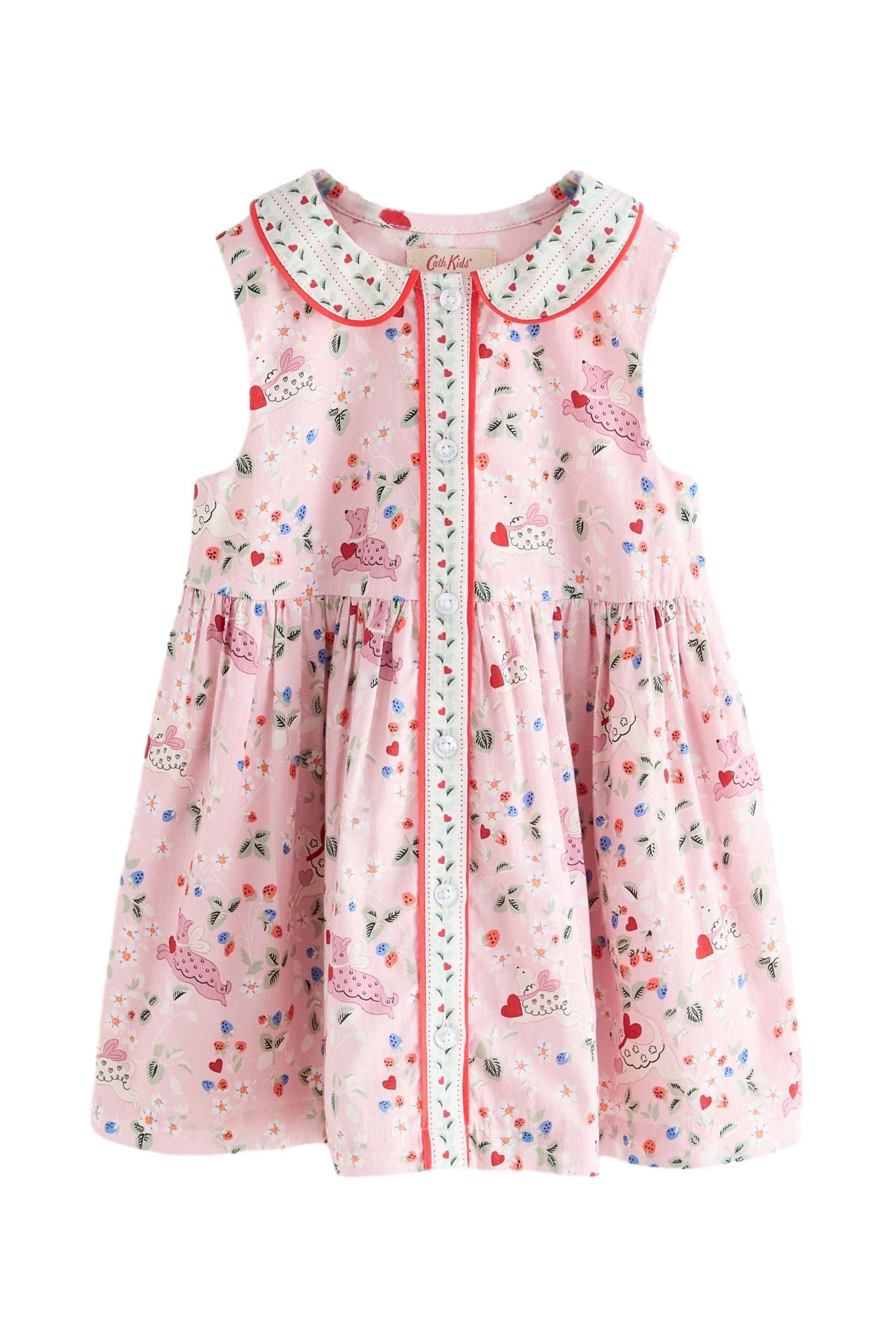 Partykleid Cath Kidston Kleid aus Baumwolle mit Kragen