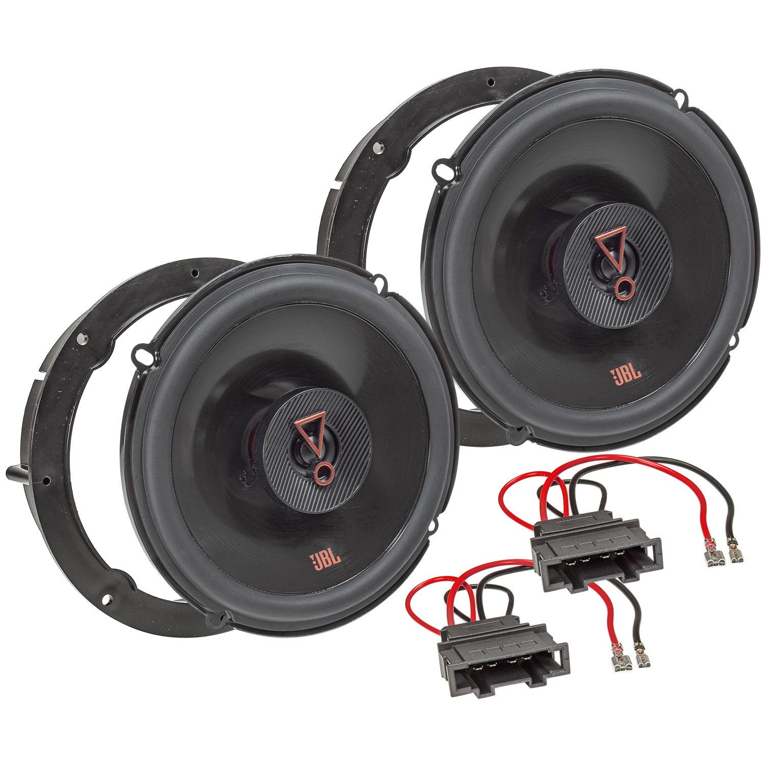 tomzz Audio JBL Stage3 627F Set passt für Skoda Fabia 3 Citigo Octavia Superb Yeti Auto-Lautsprecher