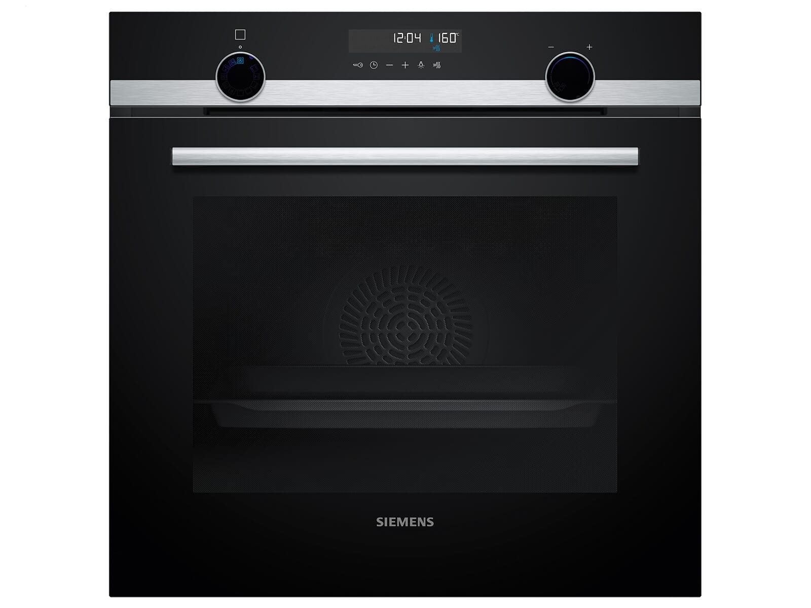 SIEMENS Einbaubackofen, mit 1-fach kein Auszug vorhanden, Pyrolyse-Selbstreinigung
