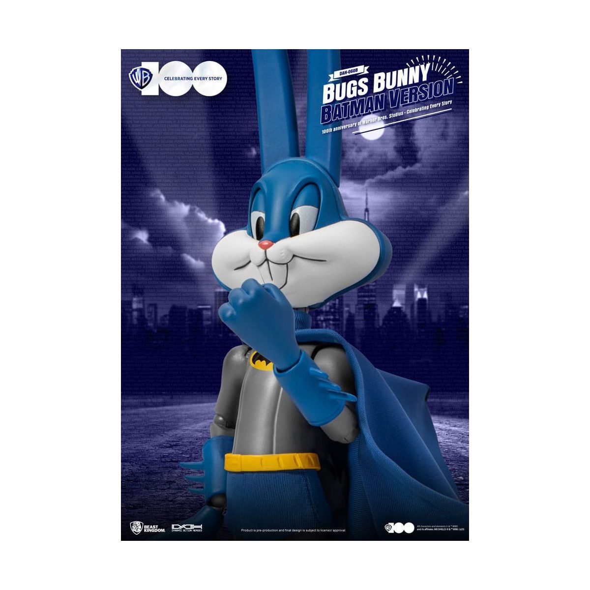 Beast Kingdom Toys Merchandise-Figur 100th Anniversary of Warner Bros. Studios - Bugs Bunny 17cm