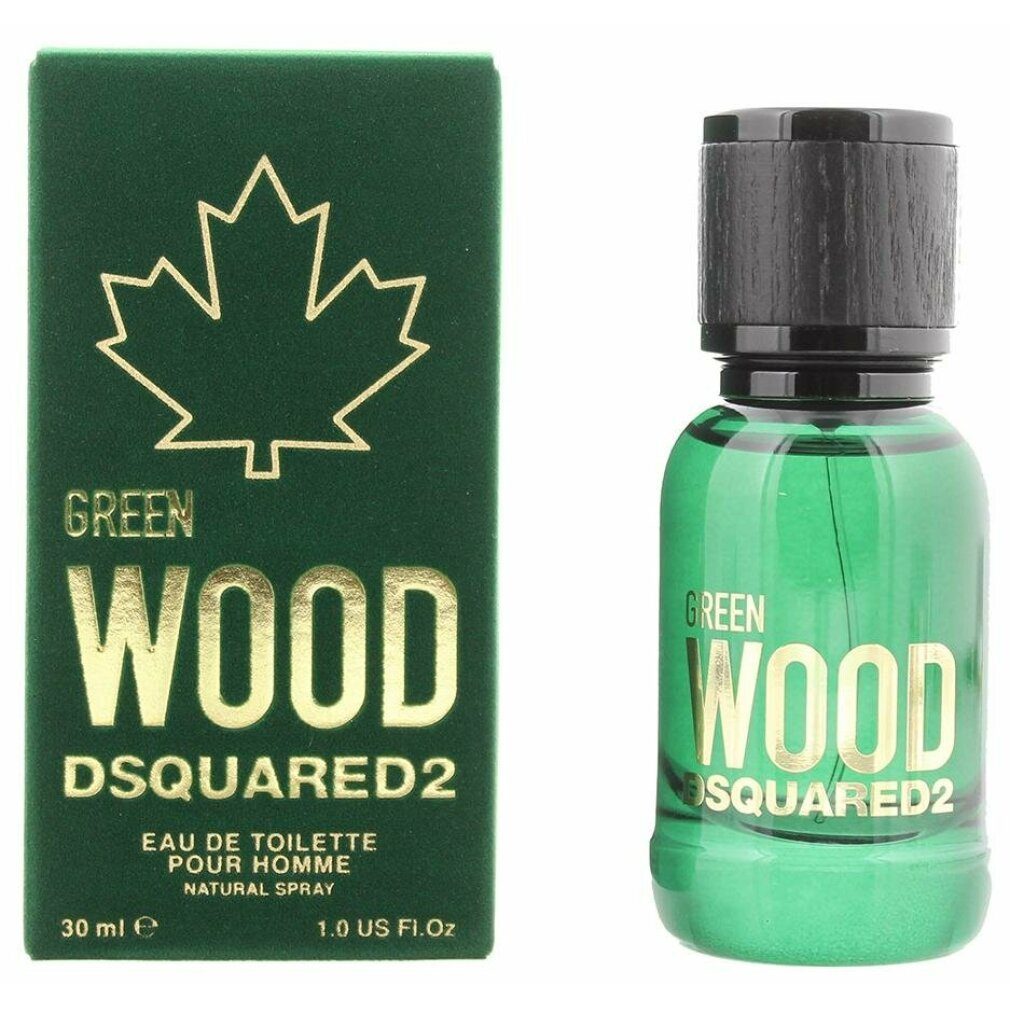 ml Dsquared2 Wood Dsquared2 Eau Pour 30 de De Toilette Toilette Homme Green Eau
