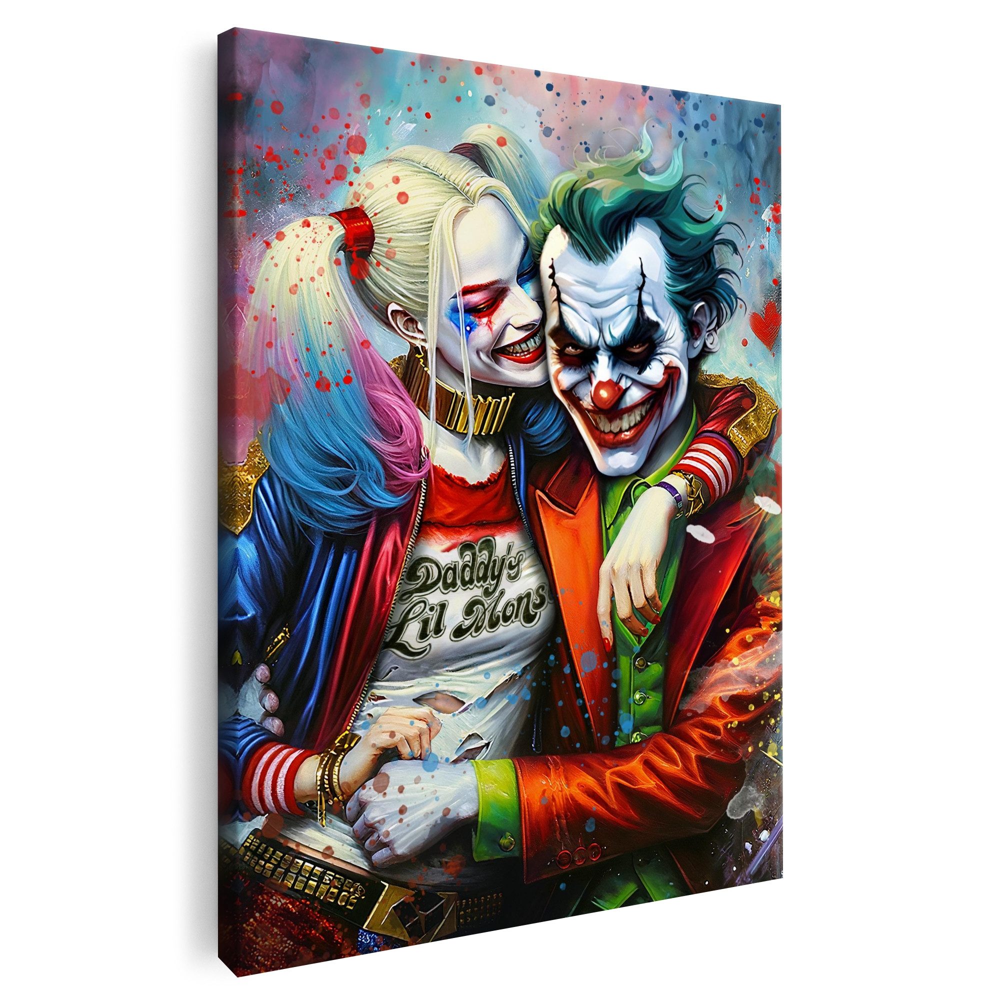 Artmazing Leinwandbild Mad Love, Mad Love, gesp. auf FSC Echtholz-Keilrahmen, in versch. Größen