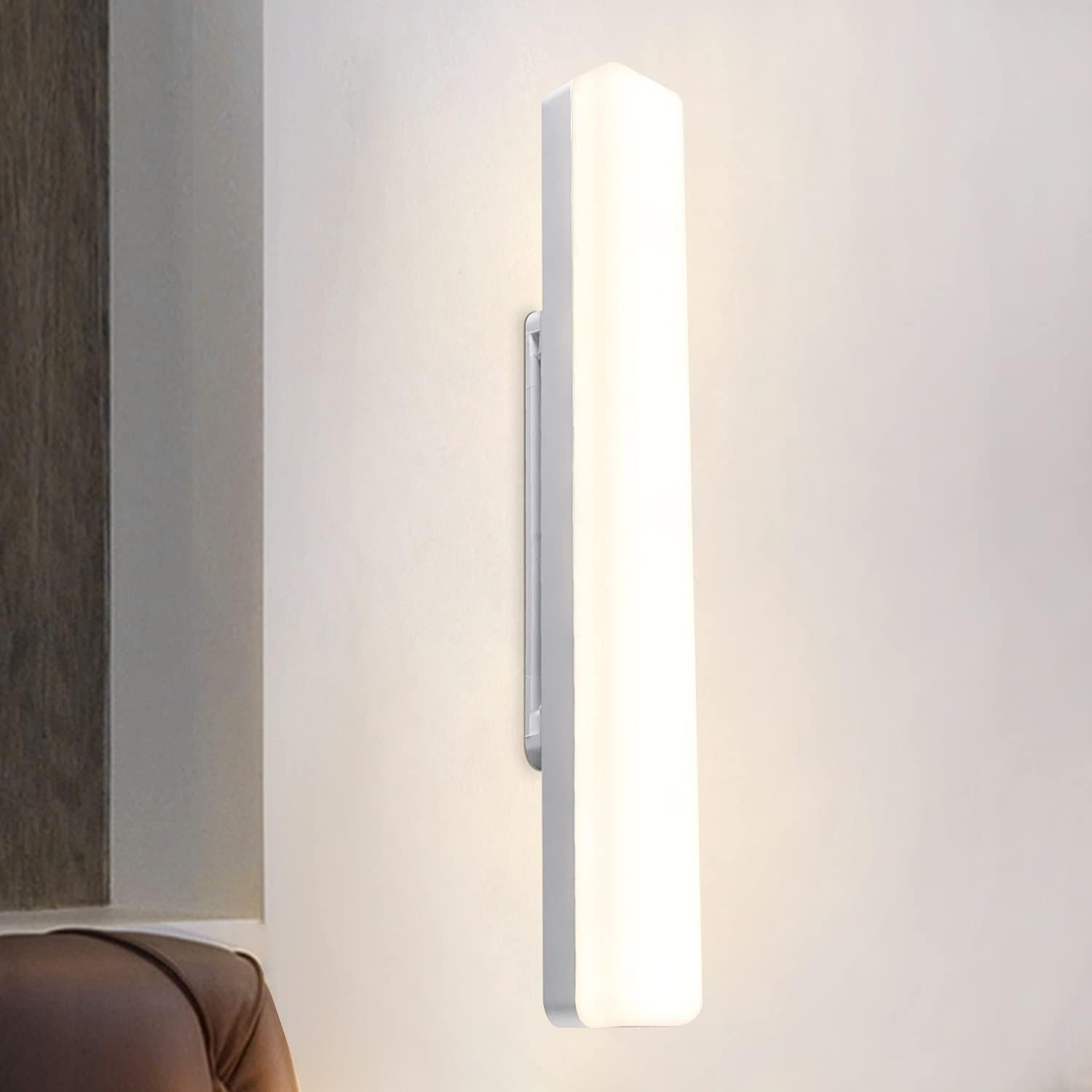 Nettlife LED Deckenleuchte LED Deckenleuchte Tageslicht 90 cm 4000K, LED fest integriert, Küche Wohnzimmer Schlafzimmer Esszimmer Balkon Flur Garage Keller