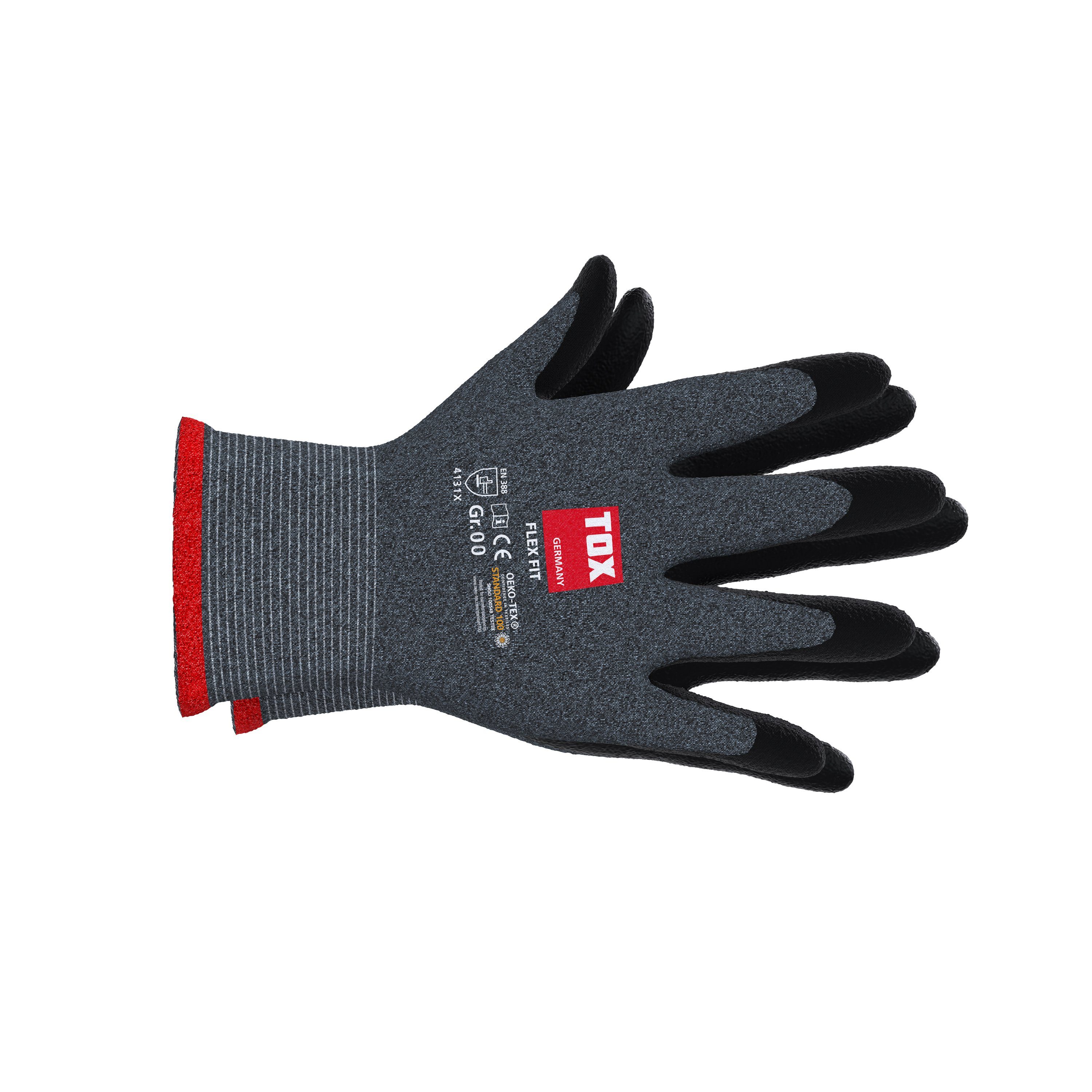 Arbeitshandschuhe TOX Montagehandschuhe Flex Fit