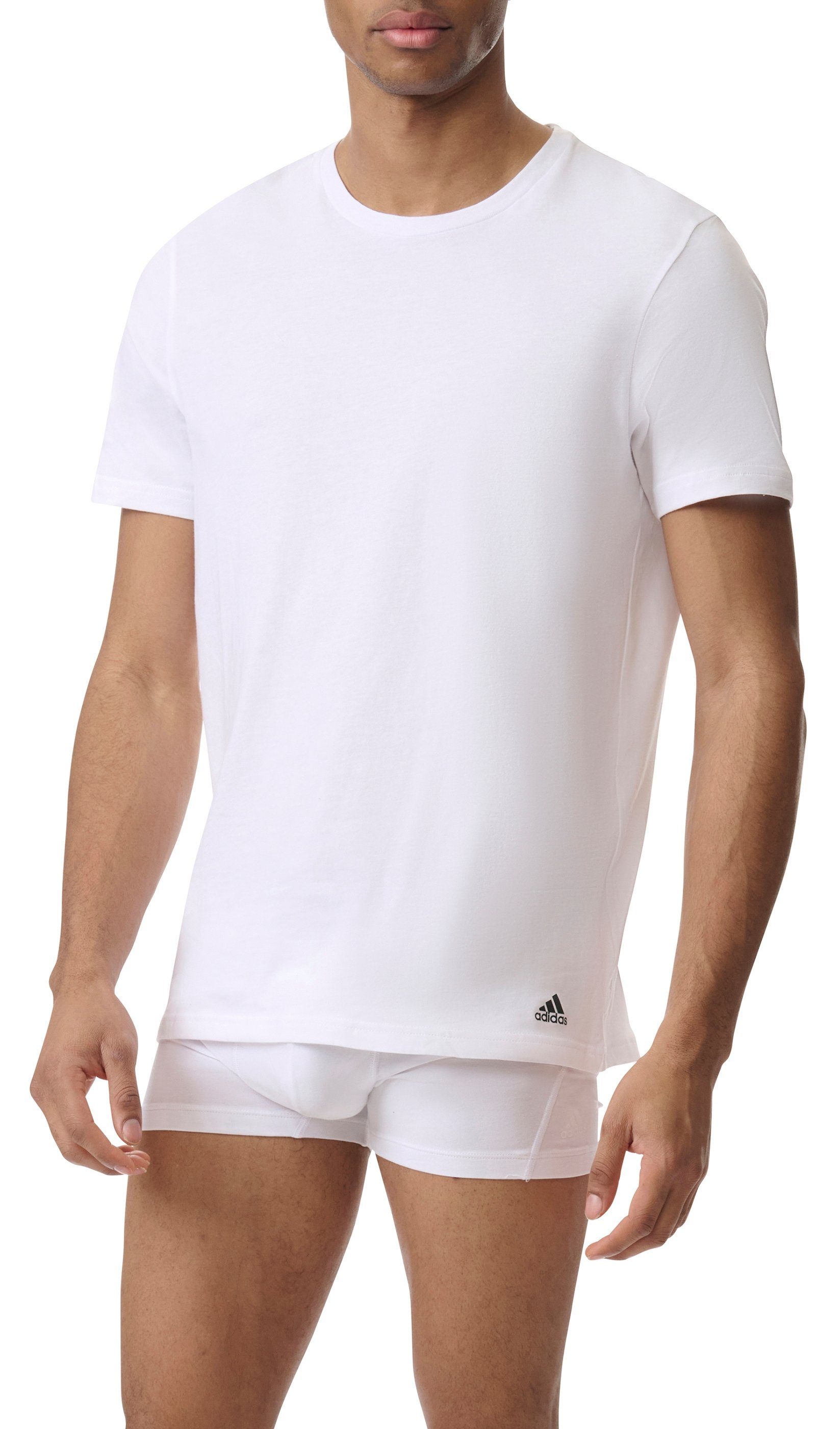 adidas Sportswear T-Shirt Active Flex Cotton (3er-Pack) Rundhalsausschnitt, günstig online kaufen