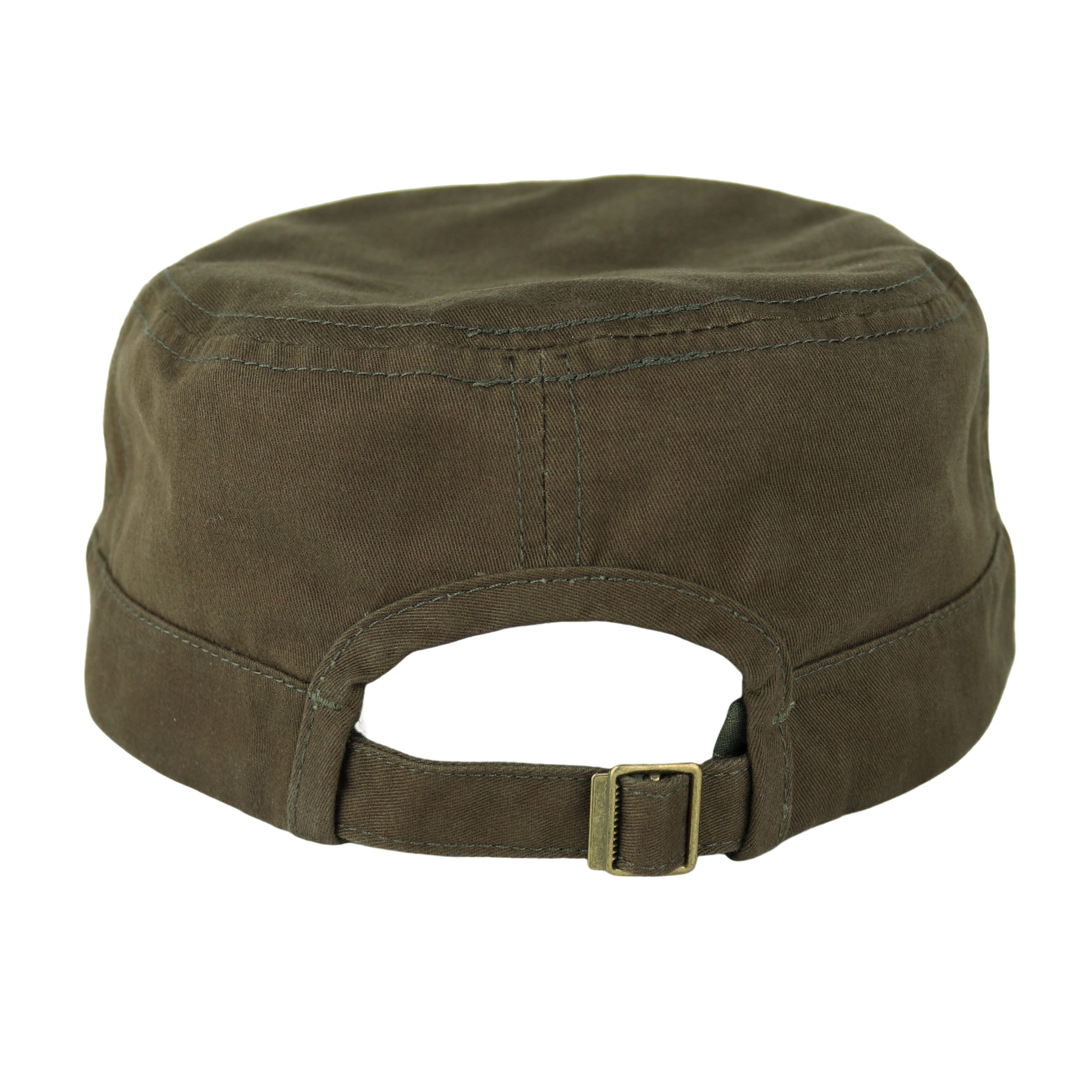MIRROSI Army Cap Military Cap aus reinem Baumwolle mit Shirm (Outdoor Cap, Feldmütze, Kappe) Atmungsaktiv, Einheitsgröße, Unisex, Damen Herren