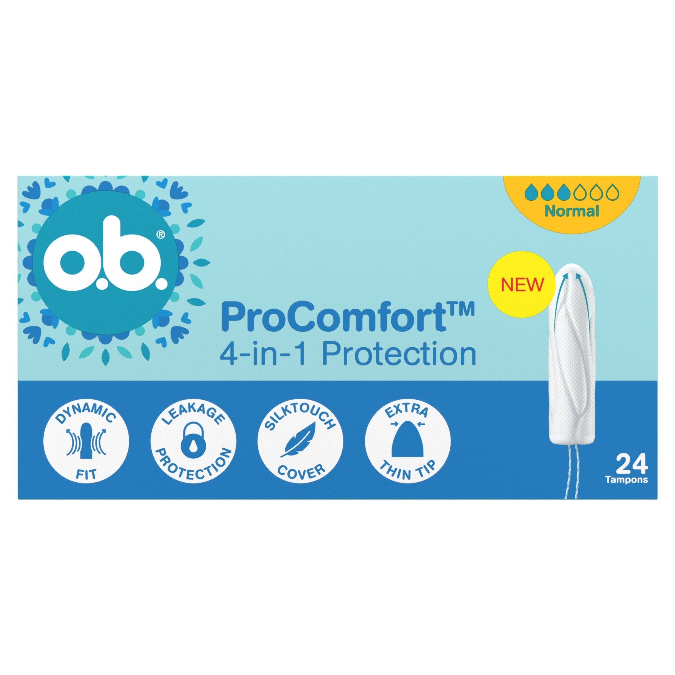 o.b. Tampons O.B. ProComfort Tampons Normal 24 Stück