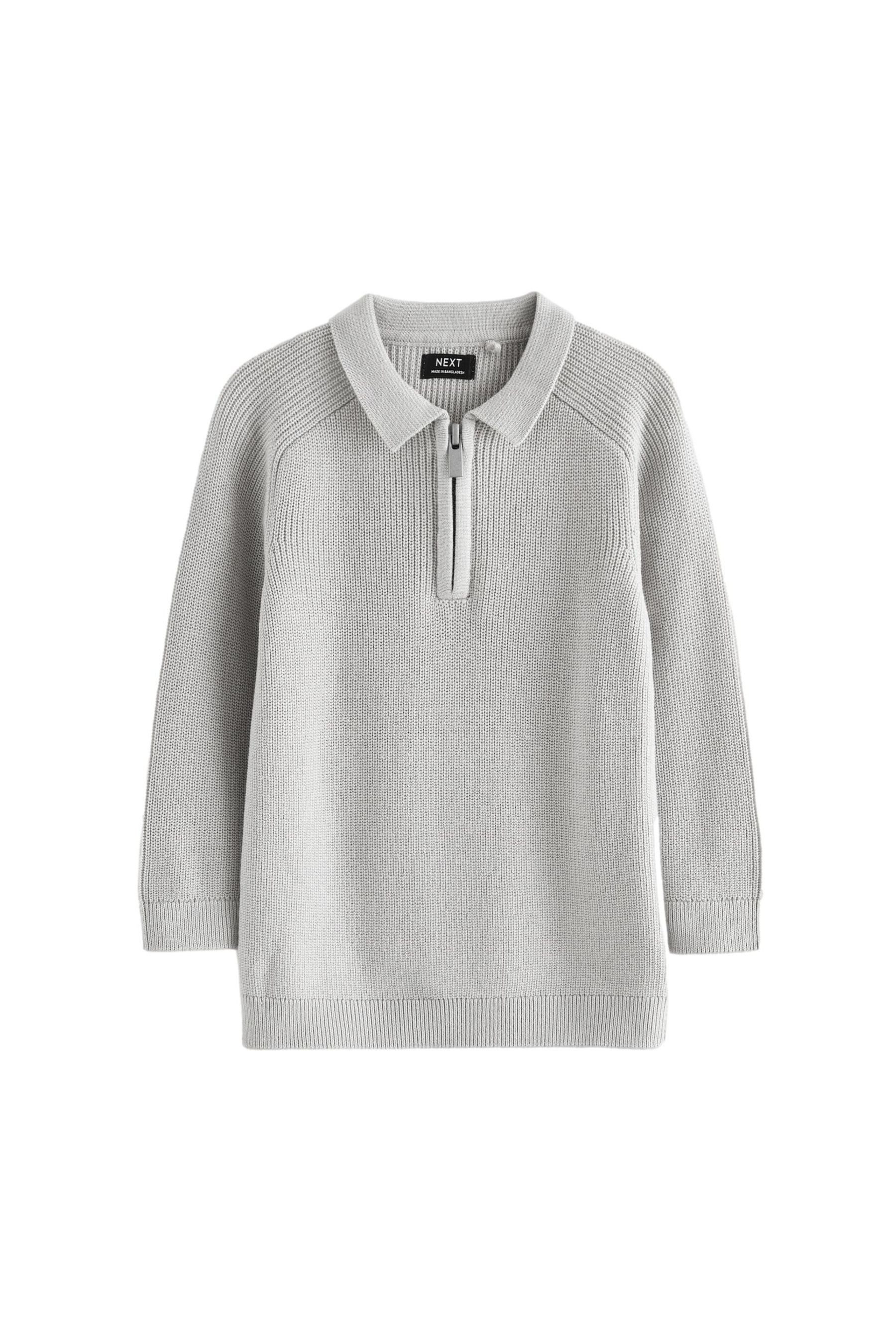 Next Polokragenpullover Strick-Poloshirt mit langen Ärmeln günstig online kaufen