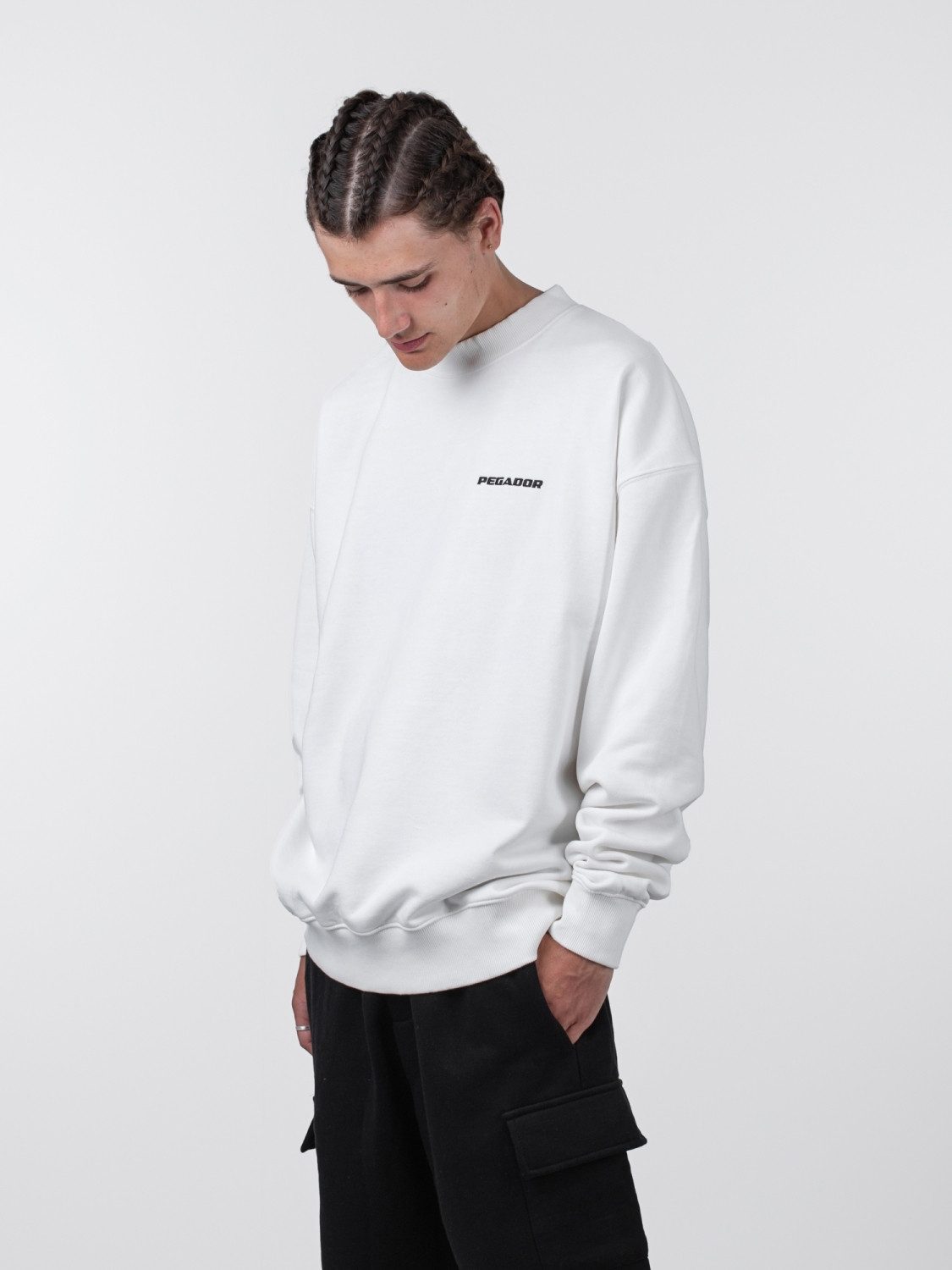 PEGADOR Sweater Pegador Logo Oversized Sweater