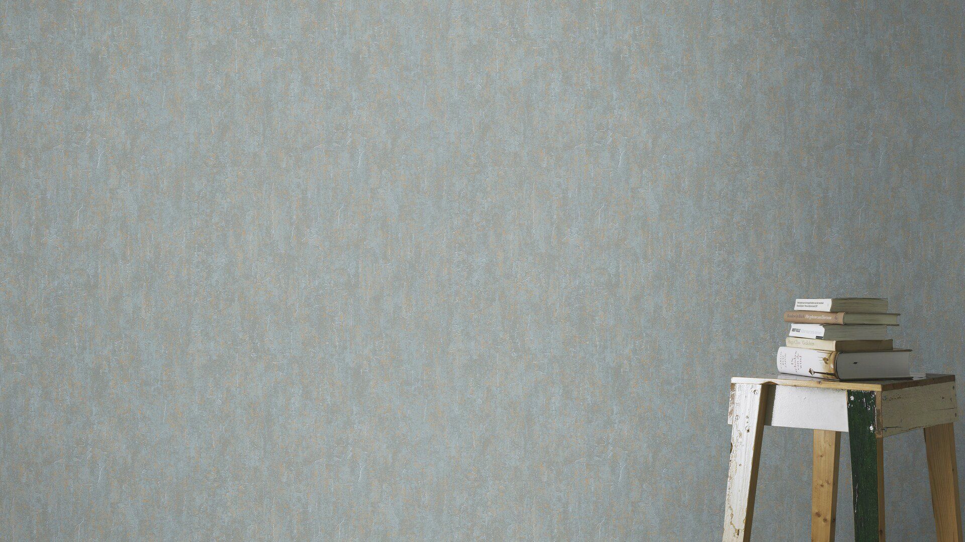 Rasch Vliestapete »Andy Wand«, strukturiert, Metall-Effekte, metallic,  unifarben mit Farbeinsatz, (1 St), gut lichtbeständig, hochwaschbeständig
