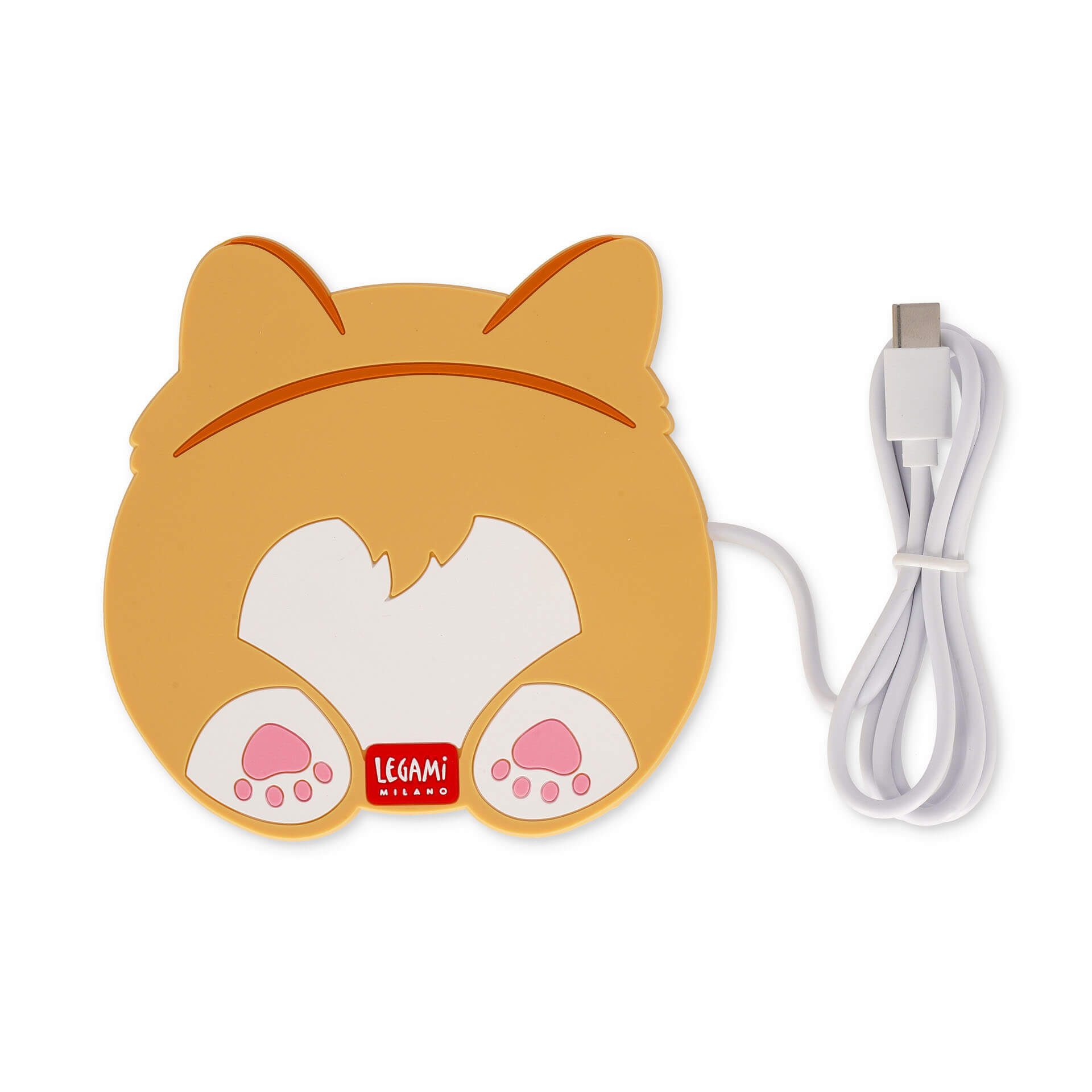 Legami Stiftehalter USB-Tassenwärmer - Warm It Up - Corgi