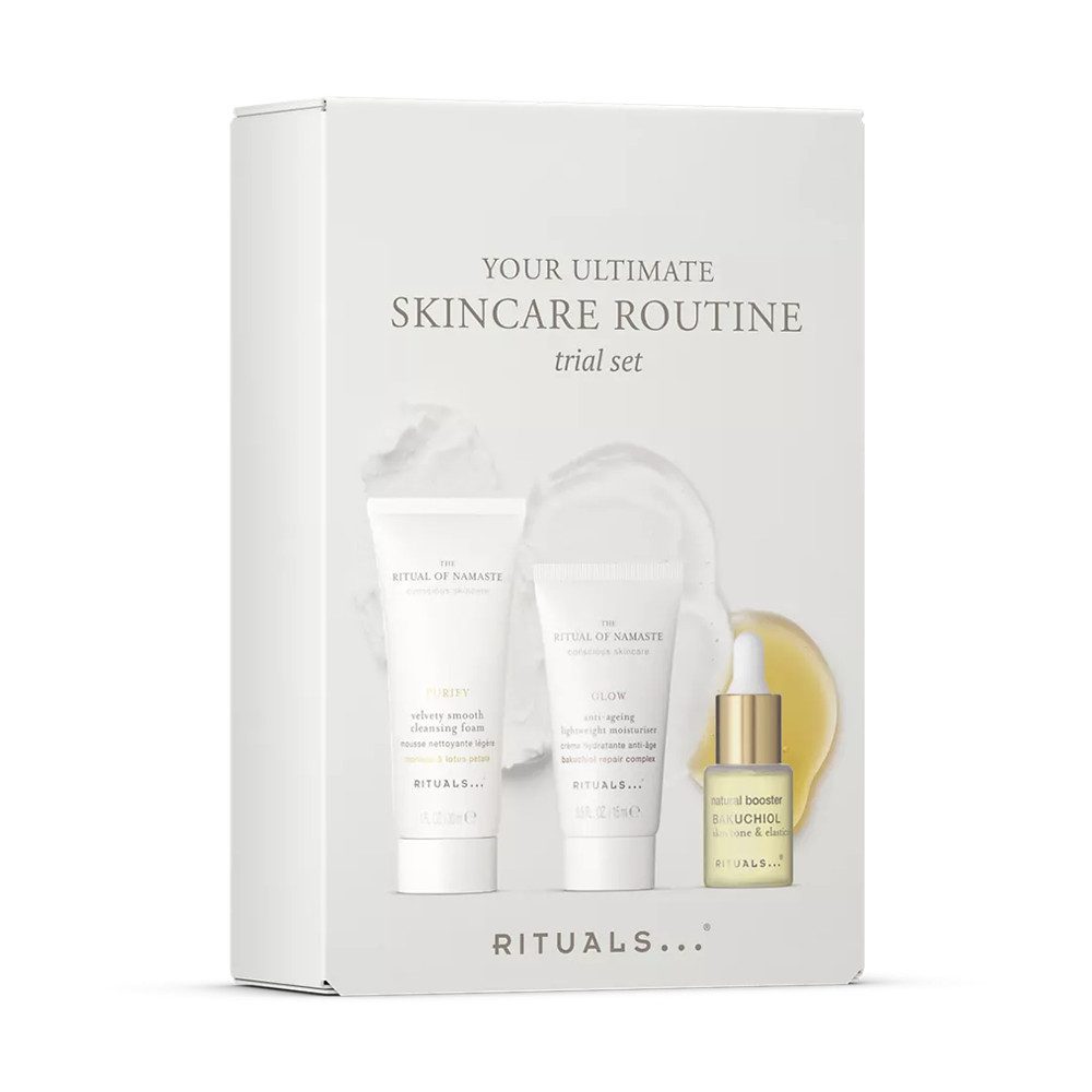 Rituals Pflege-Geschenkset Rituals The Ritual Of Namaste Skin Care Set Daily Routine, 3-tlg., Umfassende Pflege für strahlende Haut