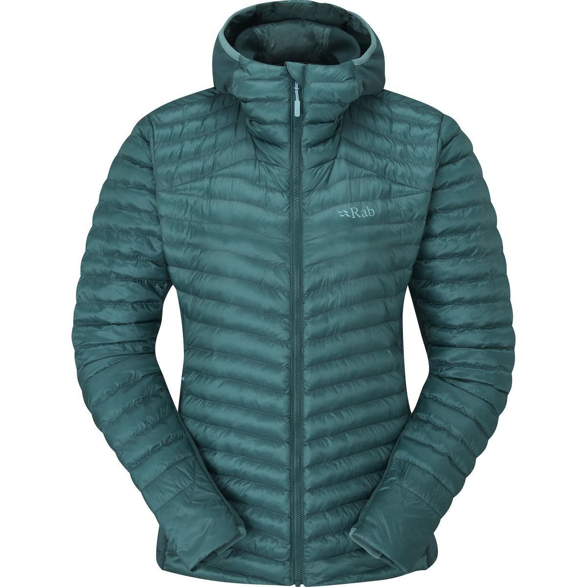 Rab Steppjacke Cirrus Flex 2.0 Hoody Wmns Eine leichte isolierte Jacke mit Einsätzen aus Thermic Stretch-Fleece