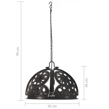 vidaXL Deckenleuchte Deckenlampe Industriestil Kettenrad-Design 45 cm E27