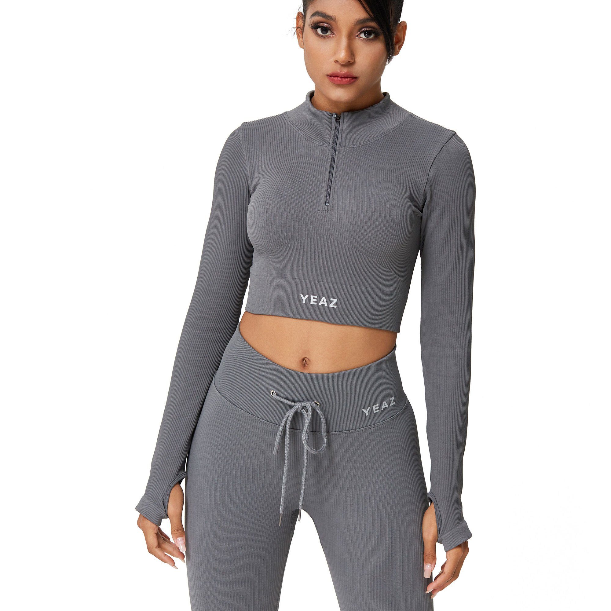 YEAZ Yogatop RUNWAY Top (1-tlg) Perfekt für leichte, mittlere und starke Aktivitäten