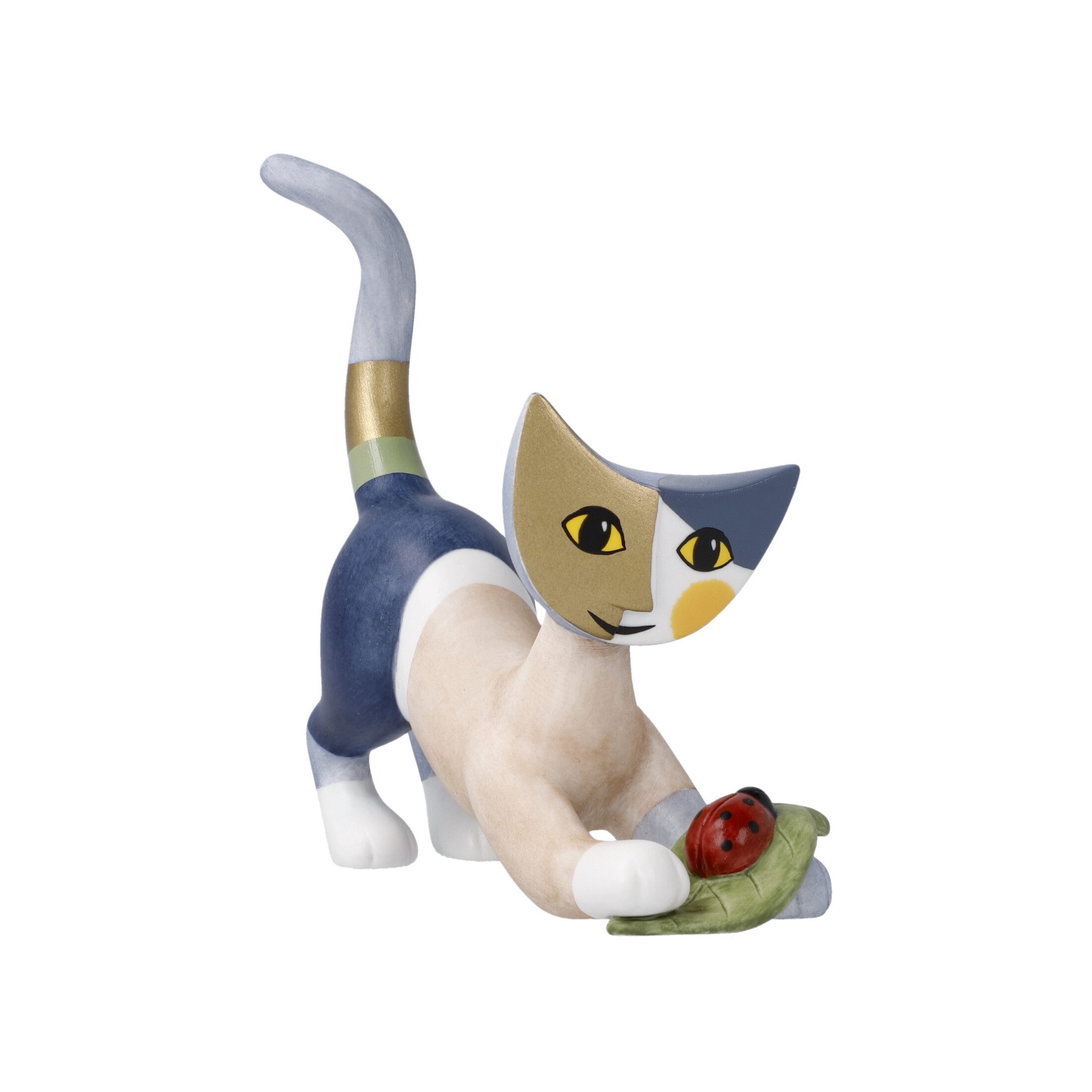 Goebel Dekofigur Mehrfarbig, Durchmesser 1 cm, Farbe: Mehrfarbig, Motiv: Katze