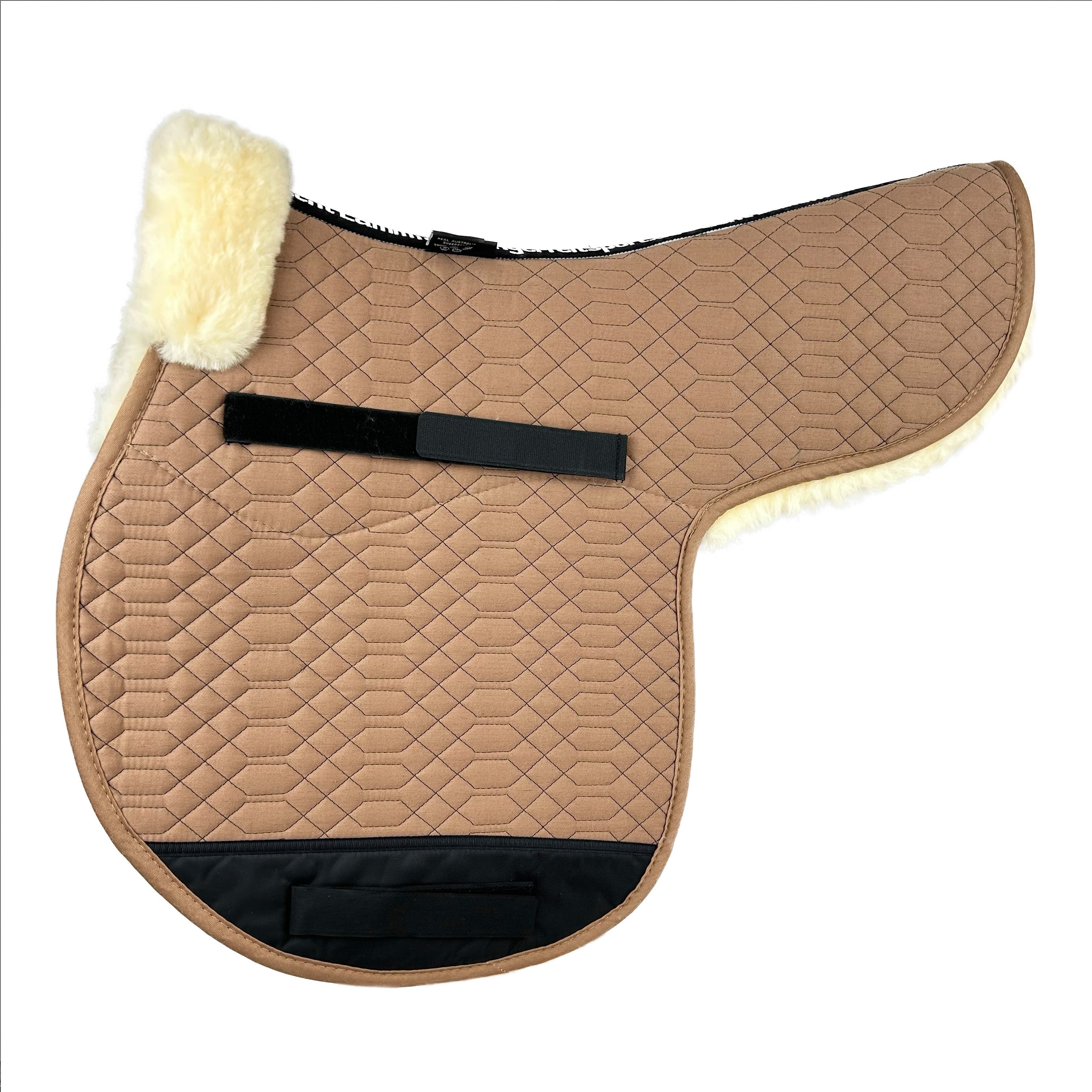 Engel Reitsport Sattelpad Satteldecke SADEK1 Lammfell & Baumwollsteppstoff Fell in Sattellage, (1-St)