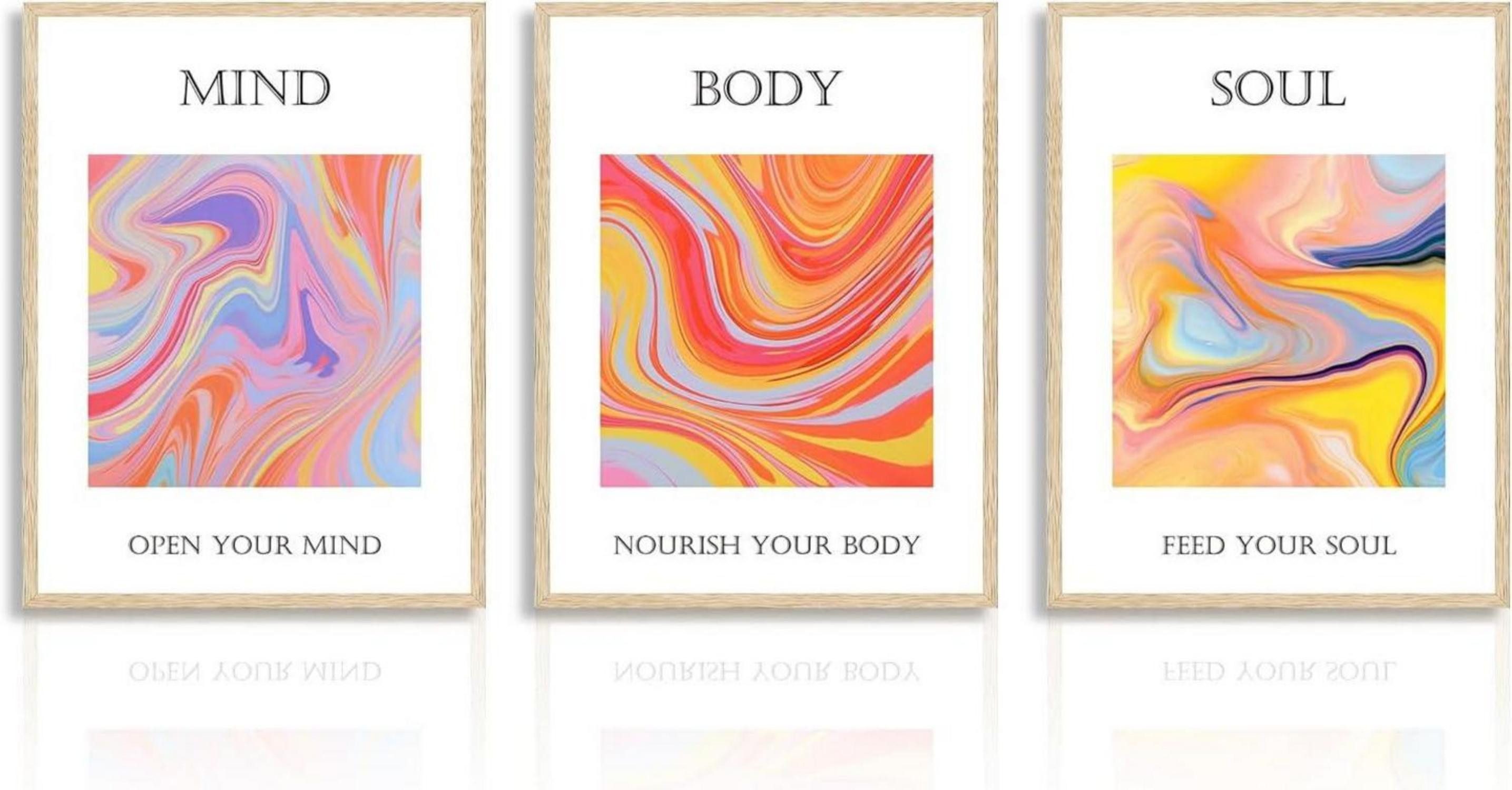 LuxusKollektion Leinwandbild Inspirierende Spirituelle Wandbilder Bunte günstig online kaufen