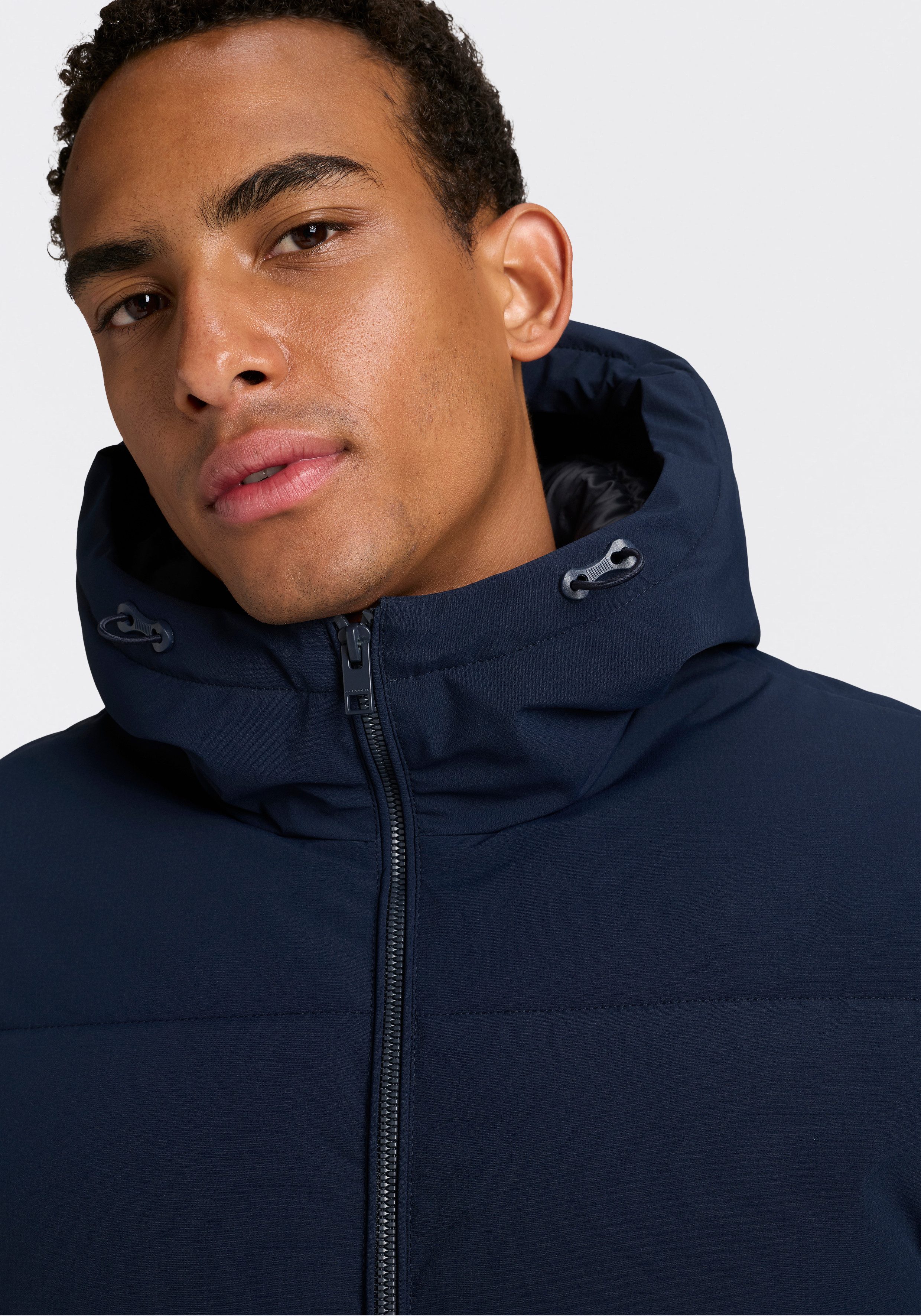 Jack & Jones Steppjacke JJNEPTUNE PUFFER JACKET Kunstfaser, Steppware, Kapuze, regular fit