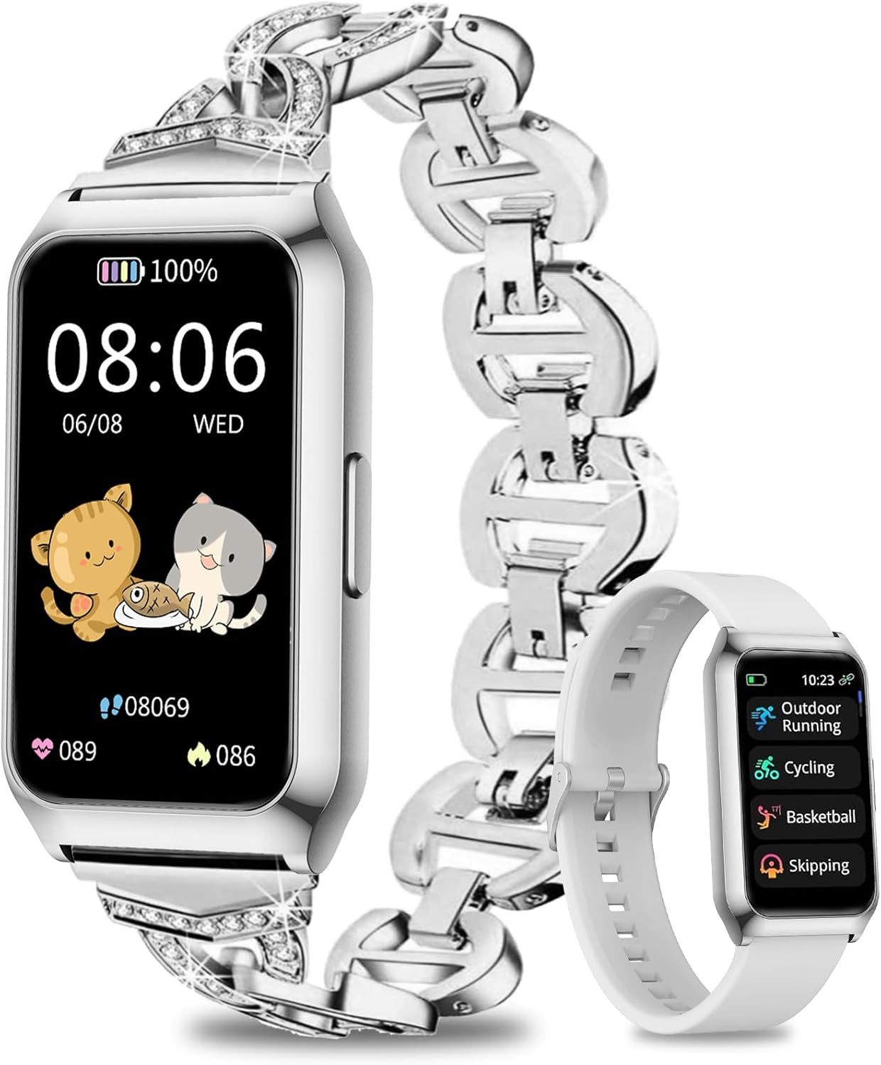 Fitoncloud Smartwatch (3,7 cm, Android ios), 200