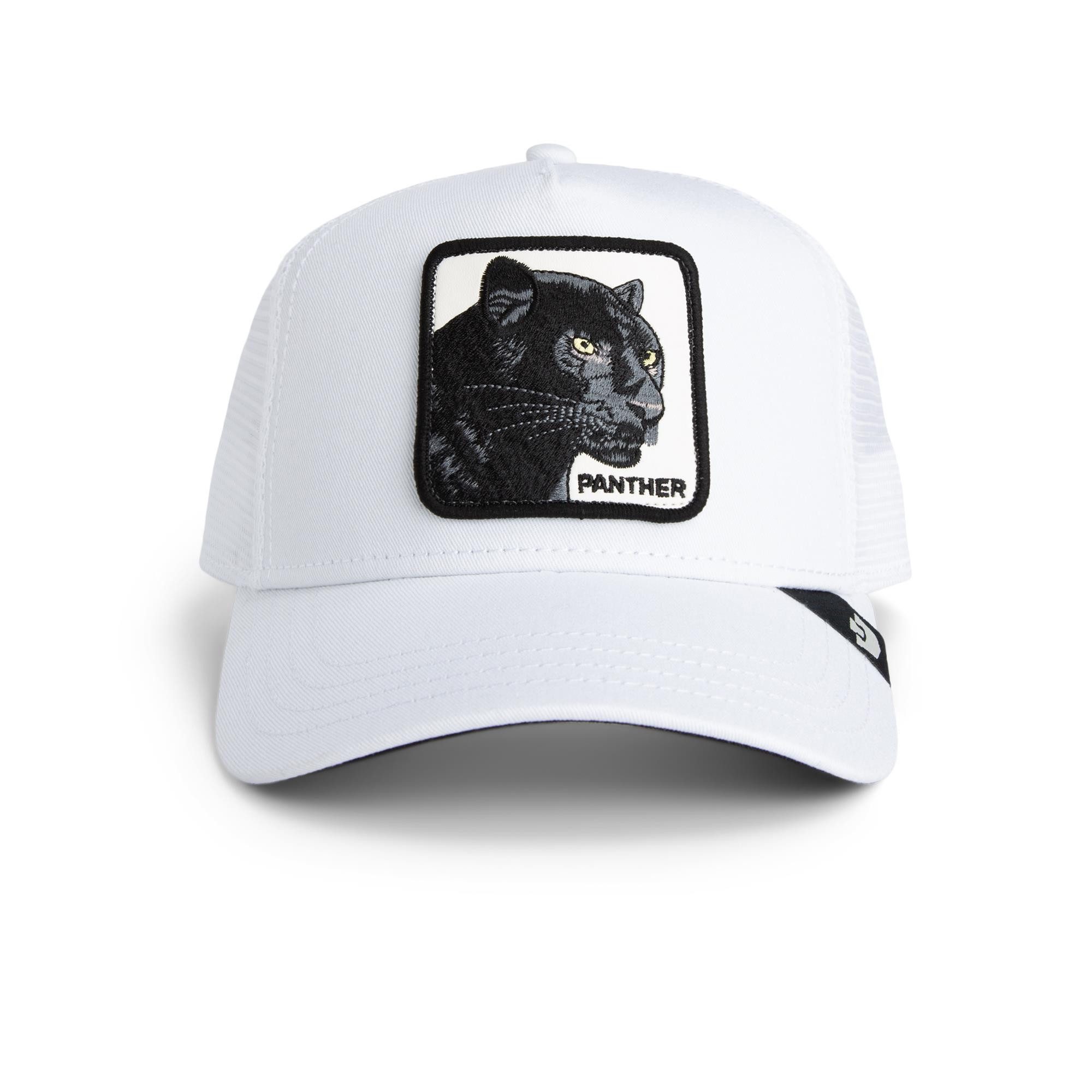 GOORIN Bros. Trucker Cap Goorin Bros. Panther Trucker Cap Original Recipe white (Basecap, Meshcap, Trucker Kappe)
