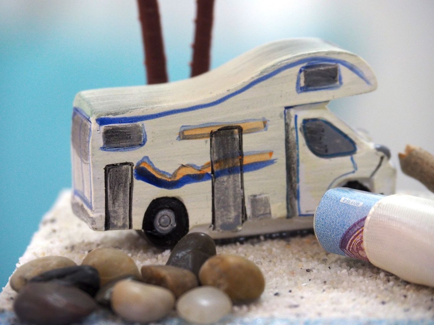 Thumbnail - ZauberDeko Geschenkbox Geldgeschenk Verpackung Geldverpackung Oma Opa Wohnmobil