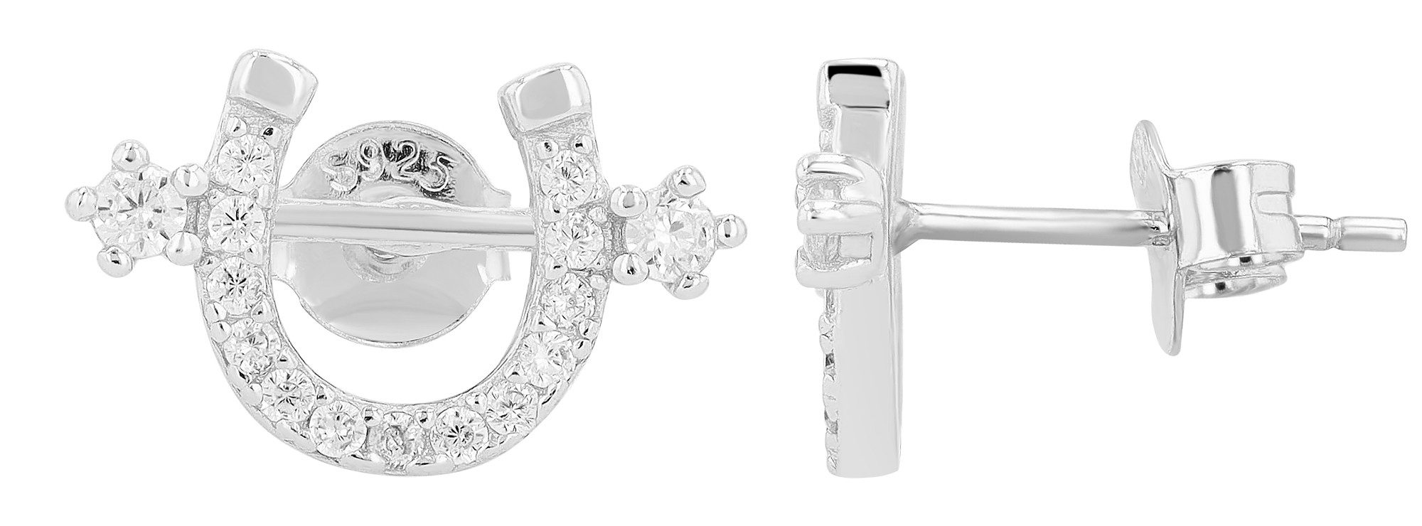 Valentinstagsgeschenk AKZENT Ohrring-Set 5300639 Ohrstecker Ohrringe Silber Damen wasserfest (Paar), silberfarben, silberfarbig01