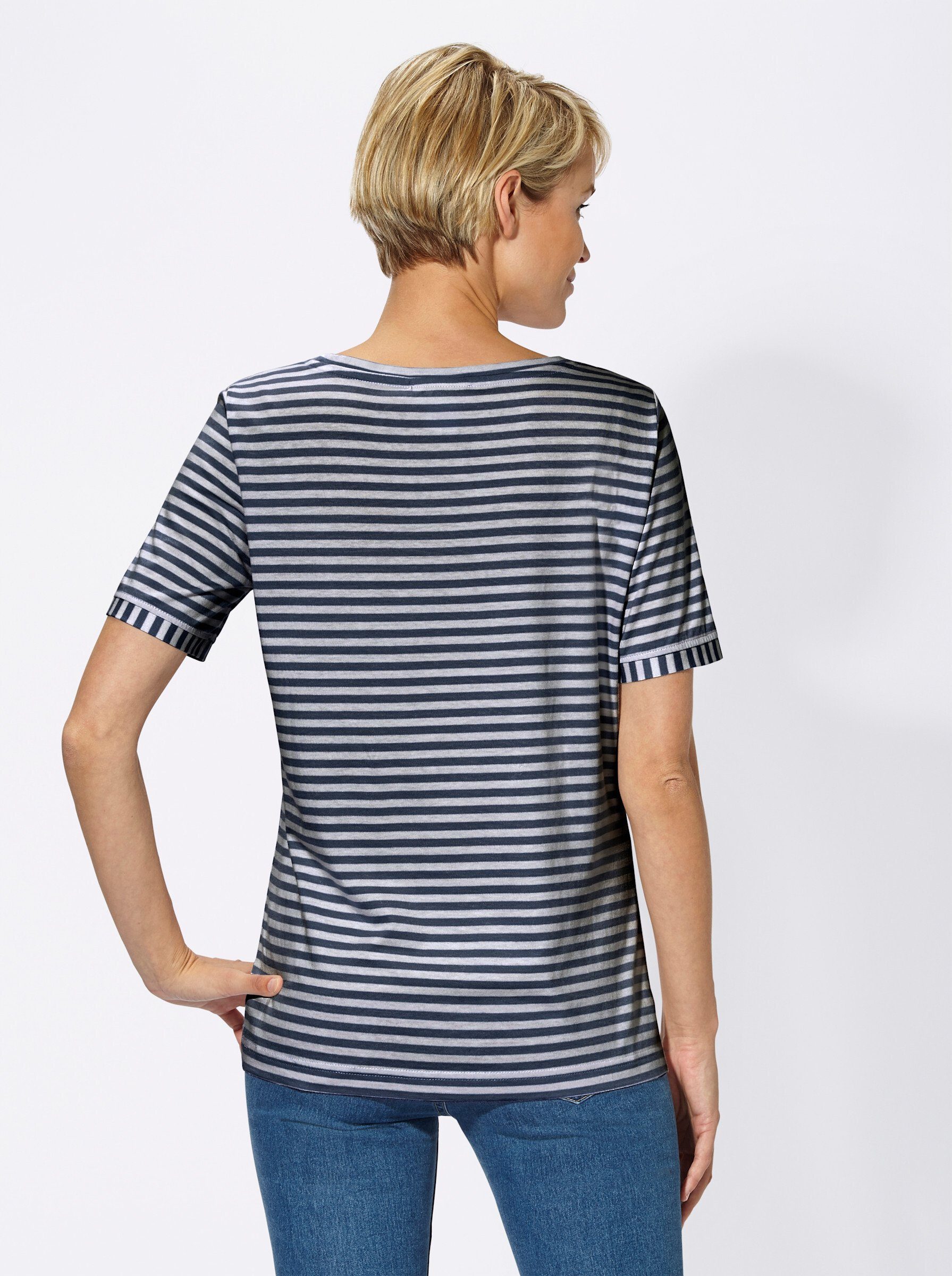 WITT marine-gestreift WEIDEN T-Shirt