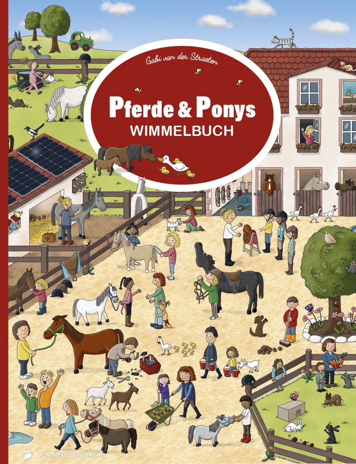 Pferde und Ponys Wimmelbuch / diverse
