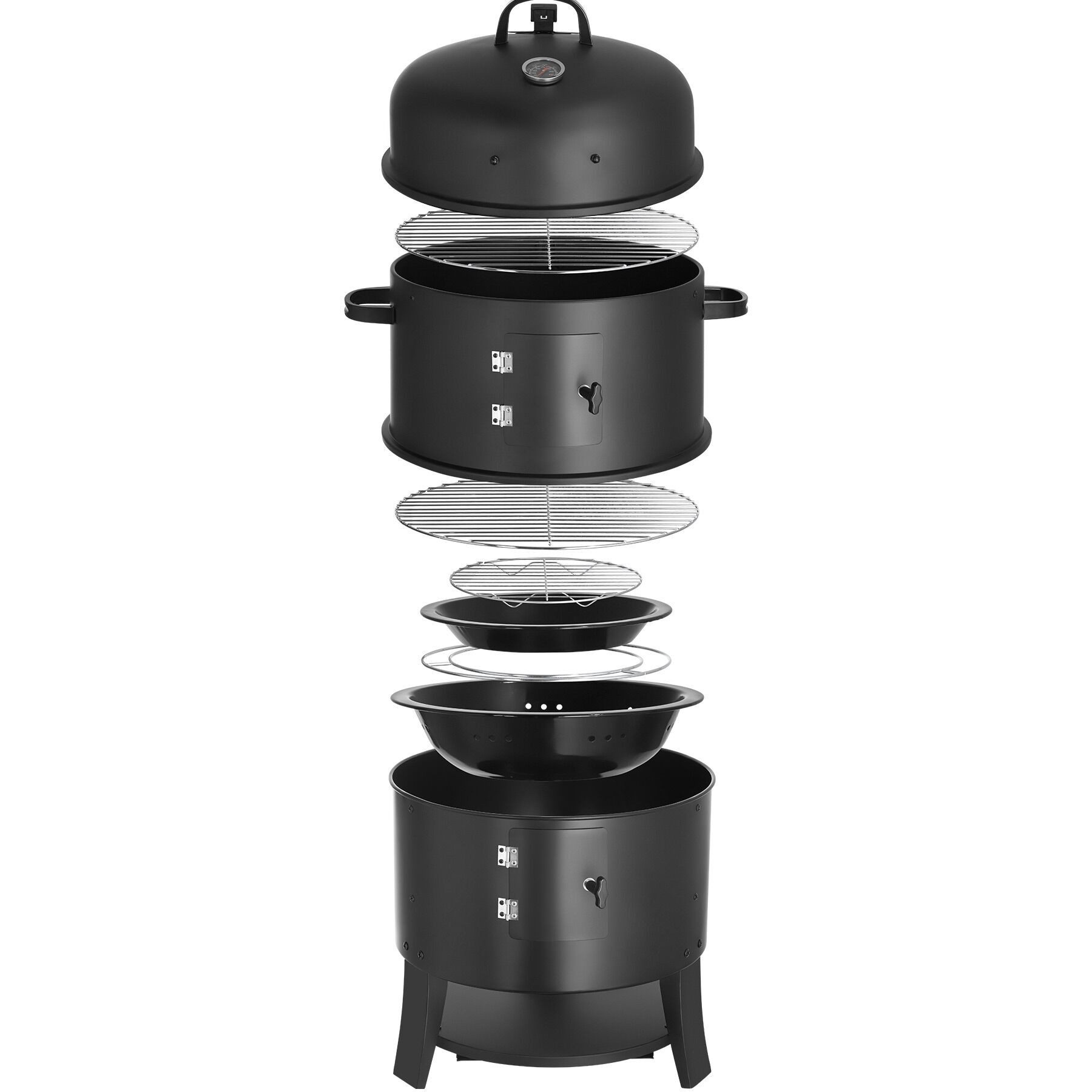 tectake Holzkohlegrill