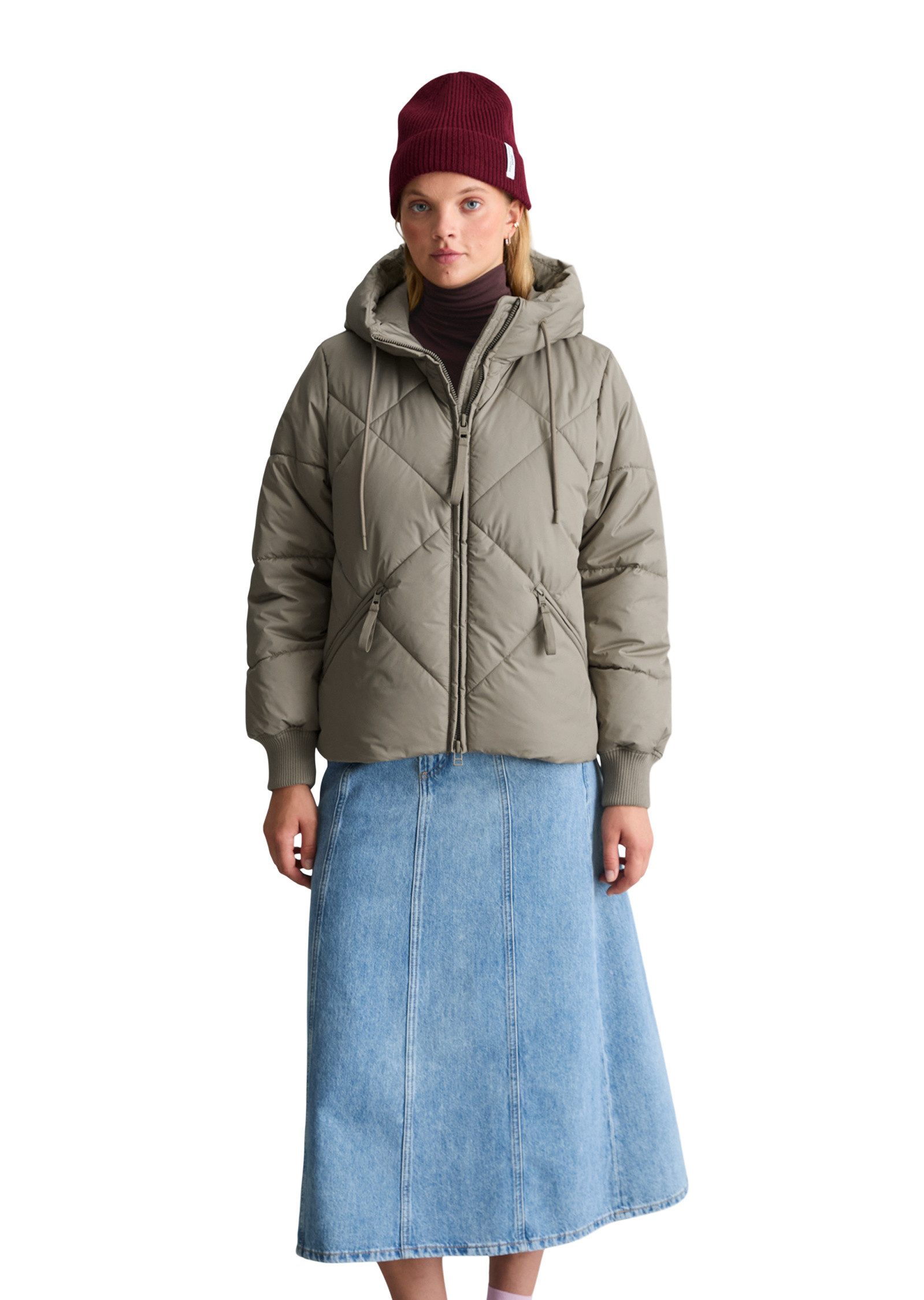 Marc O'Polo DENIM Outdoorjacke aus recyceltem Polyester