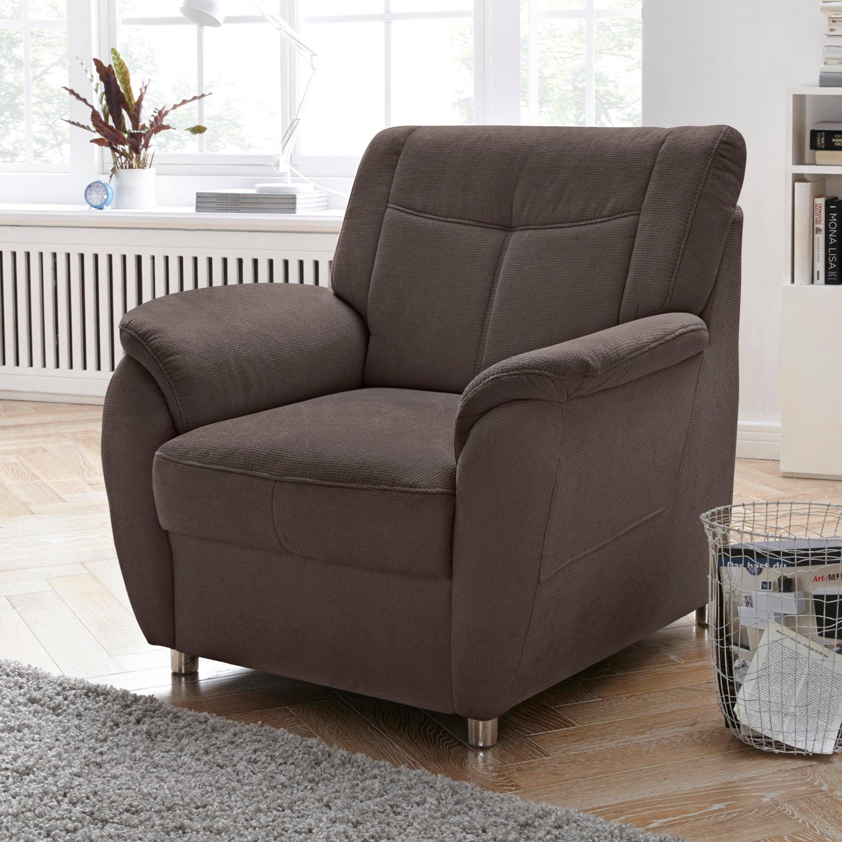 sit&more Sessel Sonoma, mit Federkern günstig online kaufen