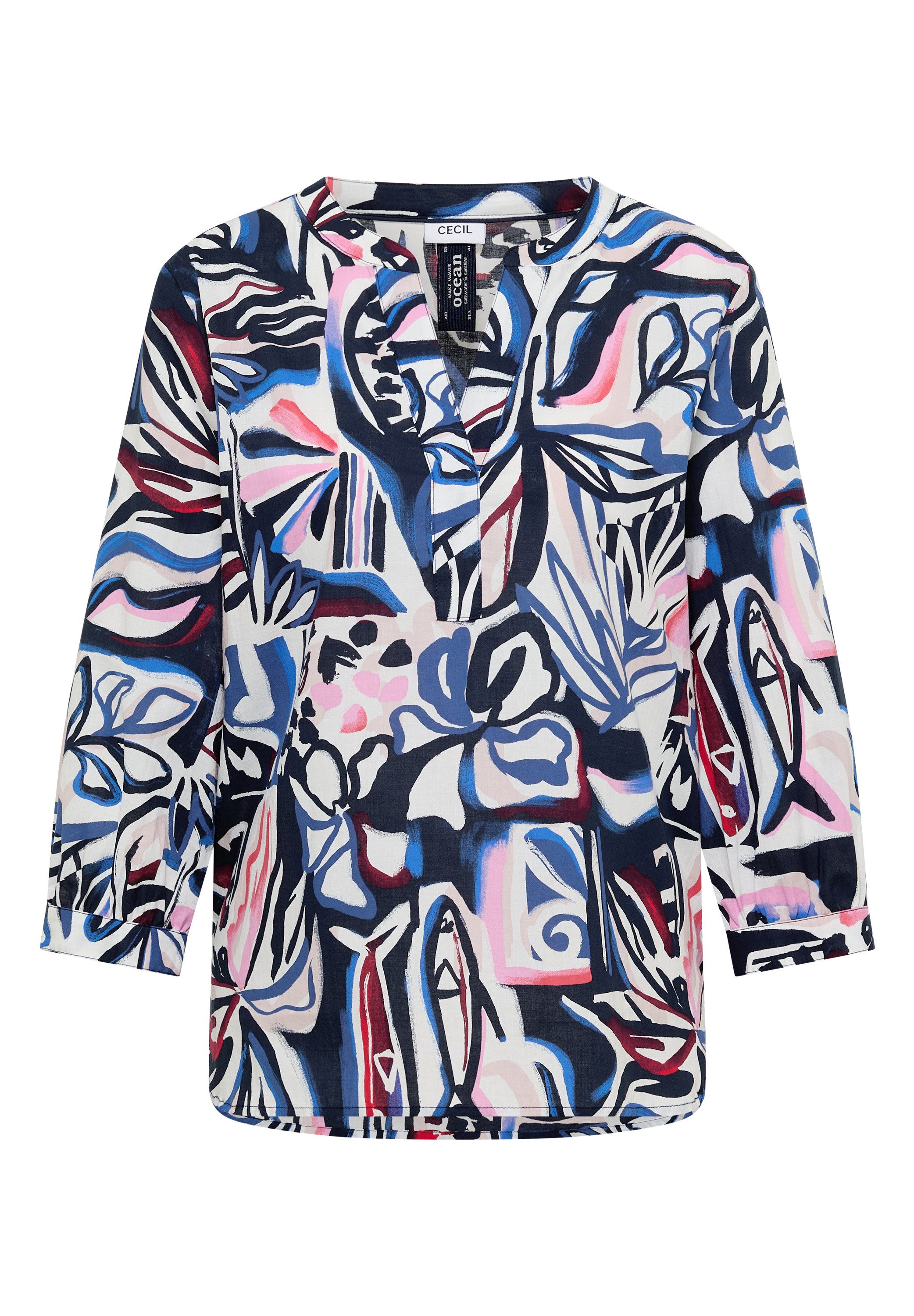 Druckbluse