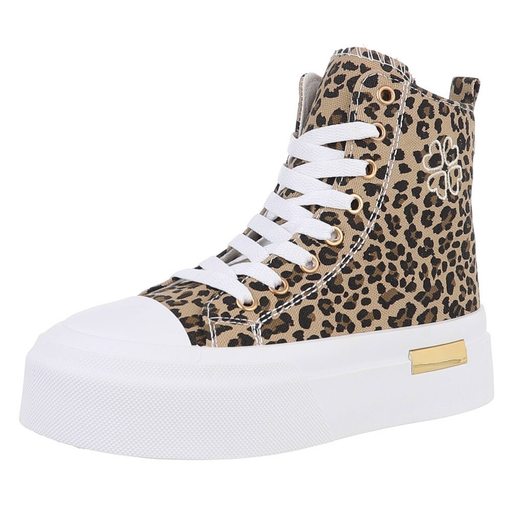 Ital-Design Damen High-Top Freizeit Sneakerboots (88671548) Keilabsatz/Wedg günstig online kaufen