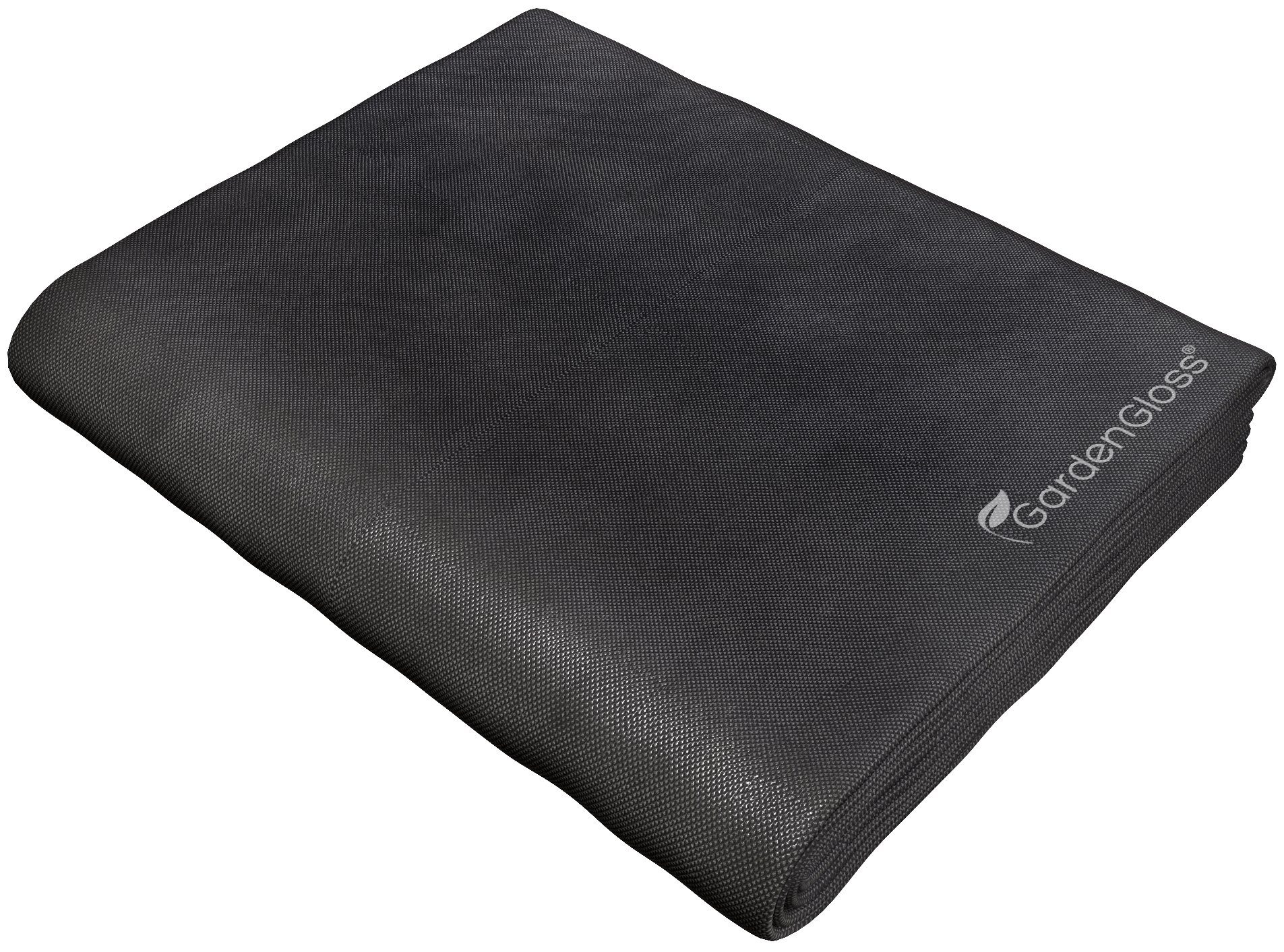 GardenGloss Unkrautvlies Gartenvlies Wasserdurchlässig 50g/m2 - Reißfest & UV-Stabil - 50m2