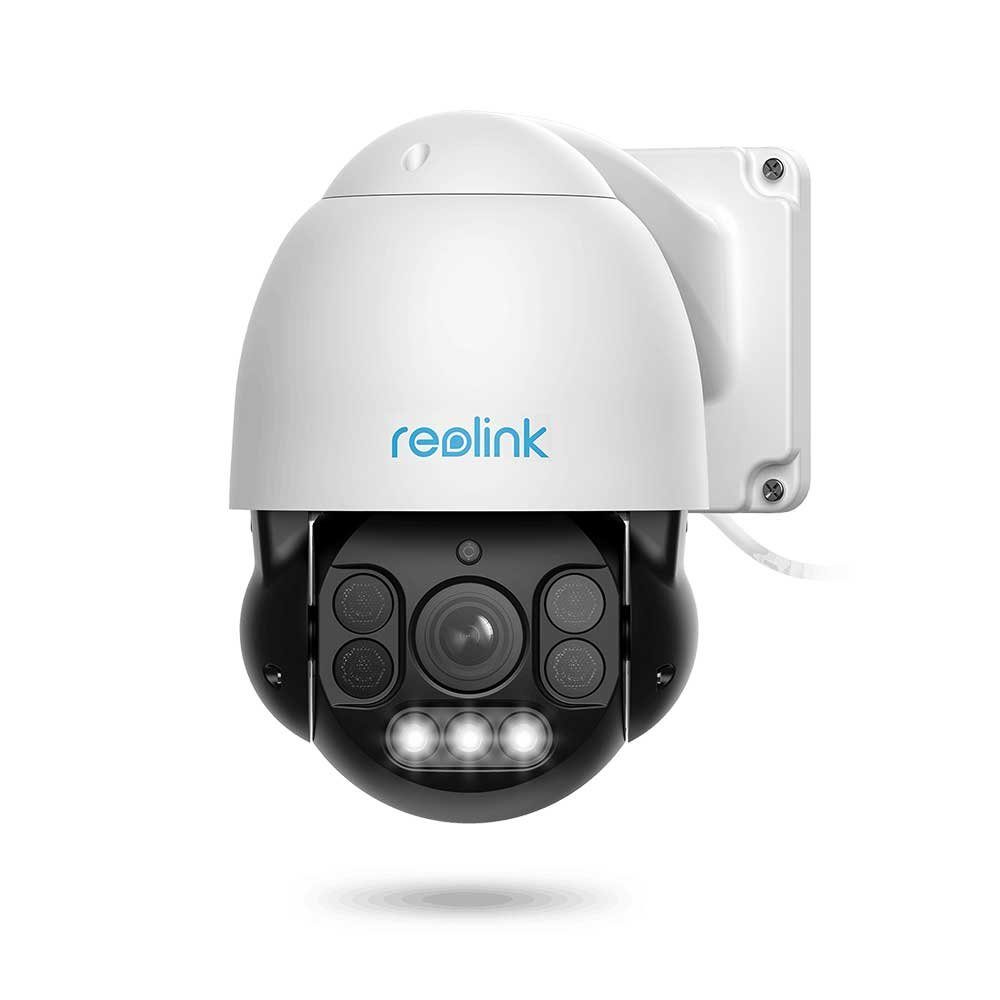 Reolink D4K23 Überwachungskamera 4K und Zoom Autoerkennung, 5 Autofokus, und neigbar, Personen- x IP66) 2-Wege-Audio, Wettergeschützt Intelligente 90° IP Innenbereich, opt. (Außenbereich, High-Speed-PTZ PoE schwenkbar, UHD 360°