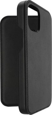 Hama Smartphone-Hülle Booklet für Apple iPhone 13 mit Kartenfächer, schwarz, Kunstleder, Wireless Charging kompatibel