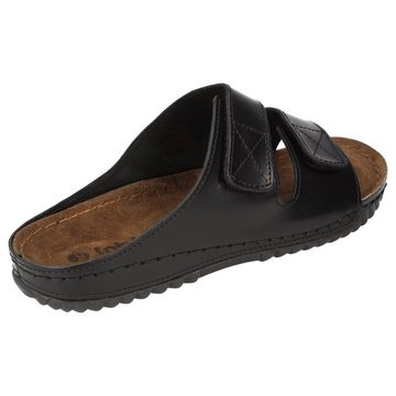 INBLU Bozen, Slipper mit Klettverschluss, orthopädische Innensohle, Herren Sandale